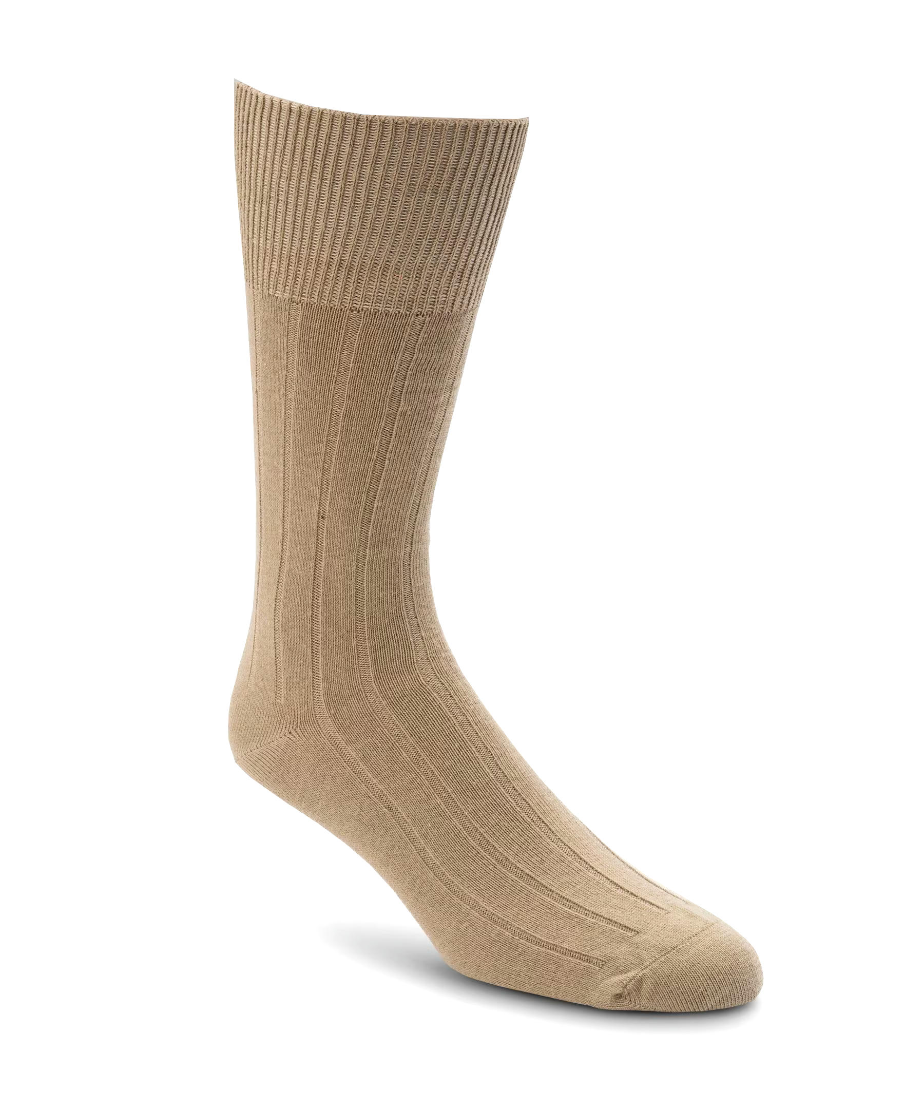 Denver Hayes Men's Casual Rib FRESHTECH Crew Sock