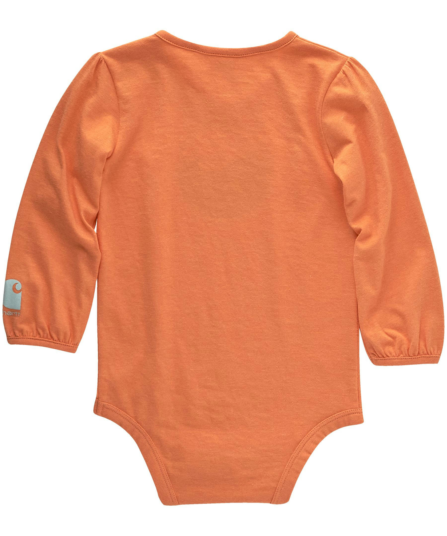 Carhartt Baby Girl's Long Sleeve Graphic Bodysuit