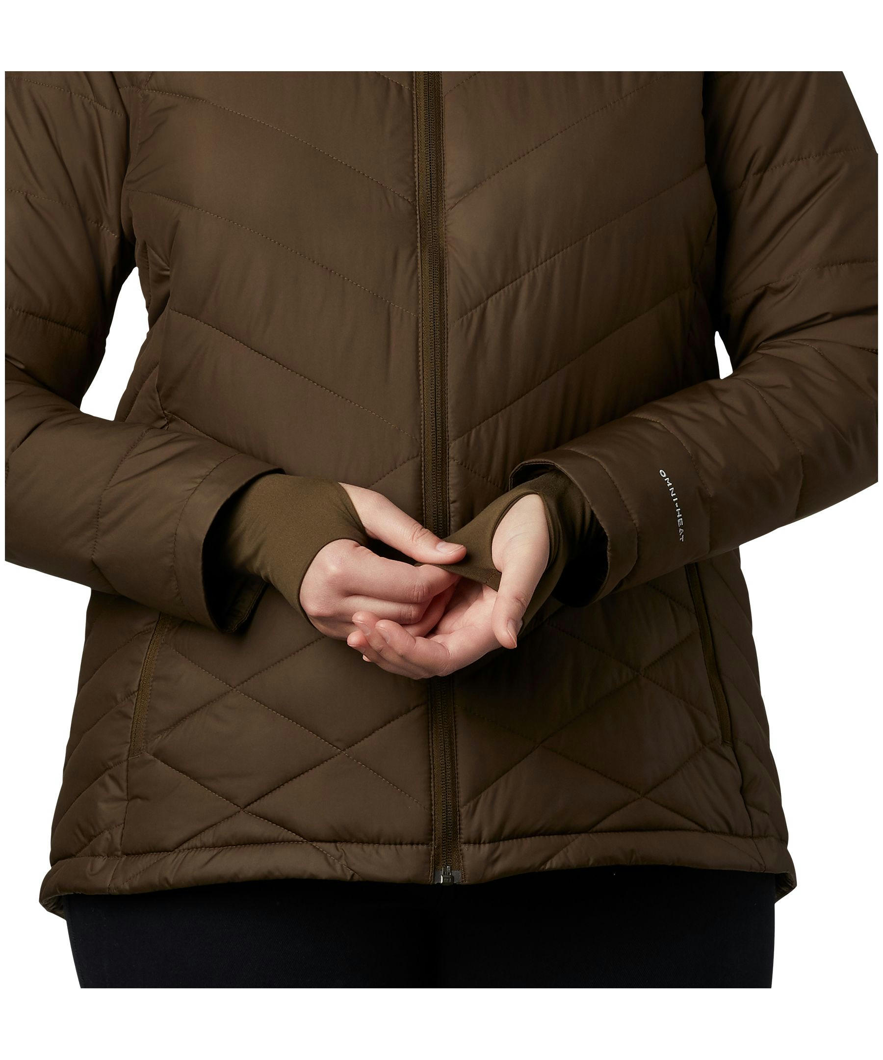Columbia Women's Heavenly Omni-Heat Water Resistant Insulated Hooded Jacket