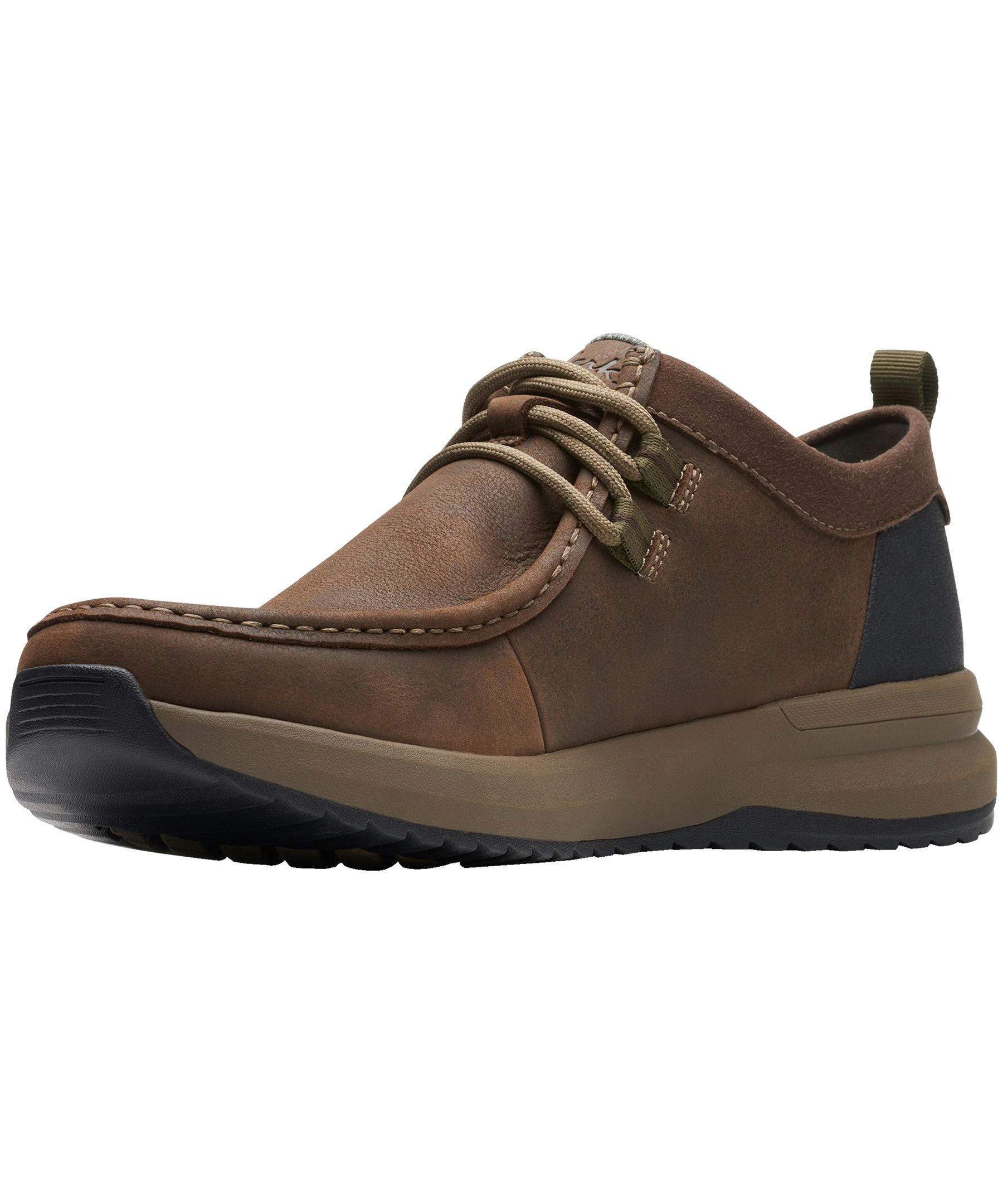 Clarks Men's Wellman Moc Waterproof Leather Shoes