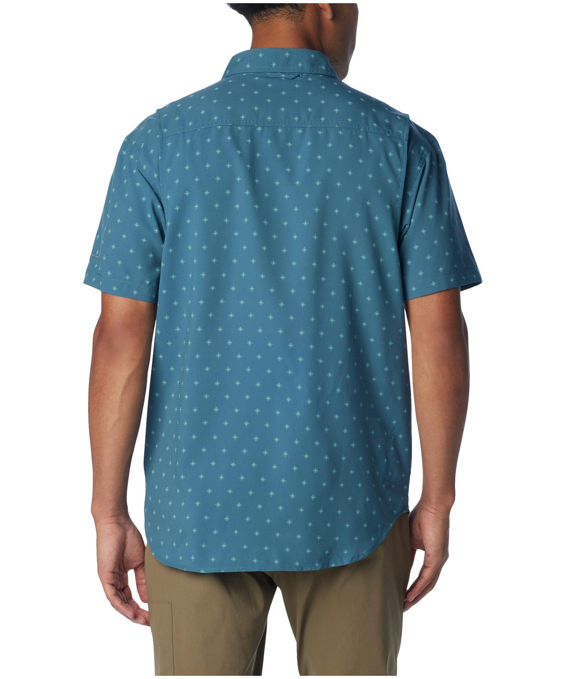 Columbia Men's Omni-Shade™  Printed Short Sleeve Utilizer Shirt