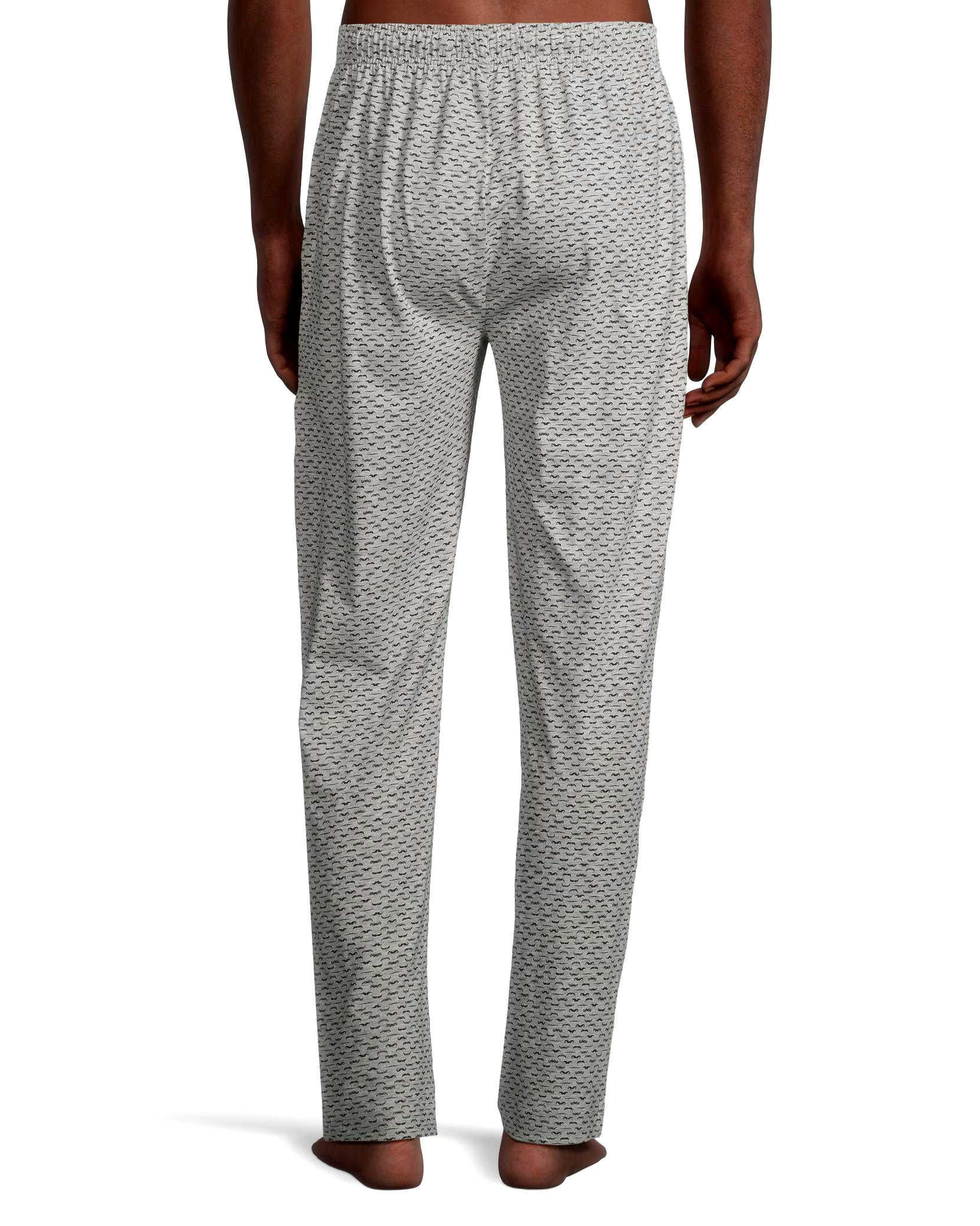 Men's Jersey Print Elastic Waist Lounge Pants
