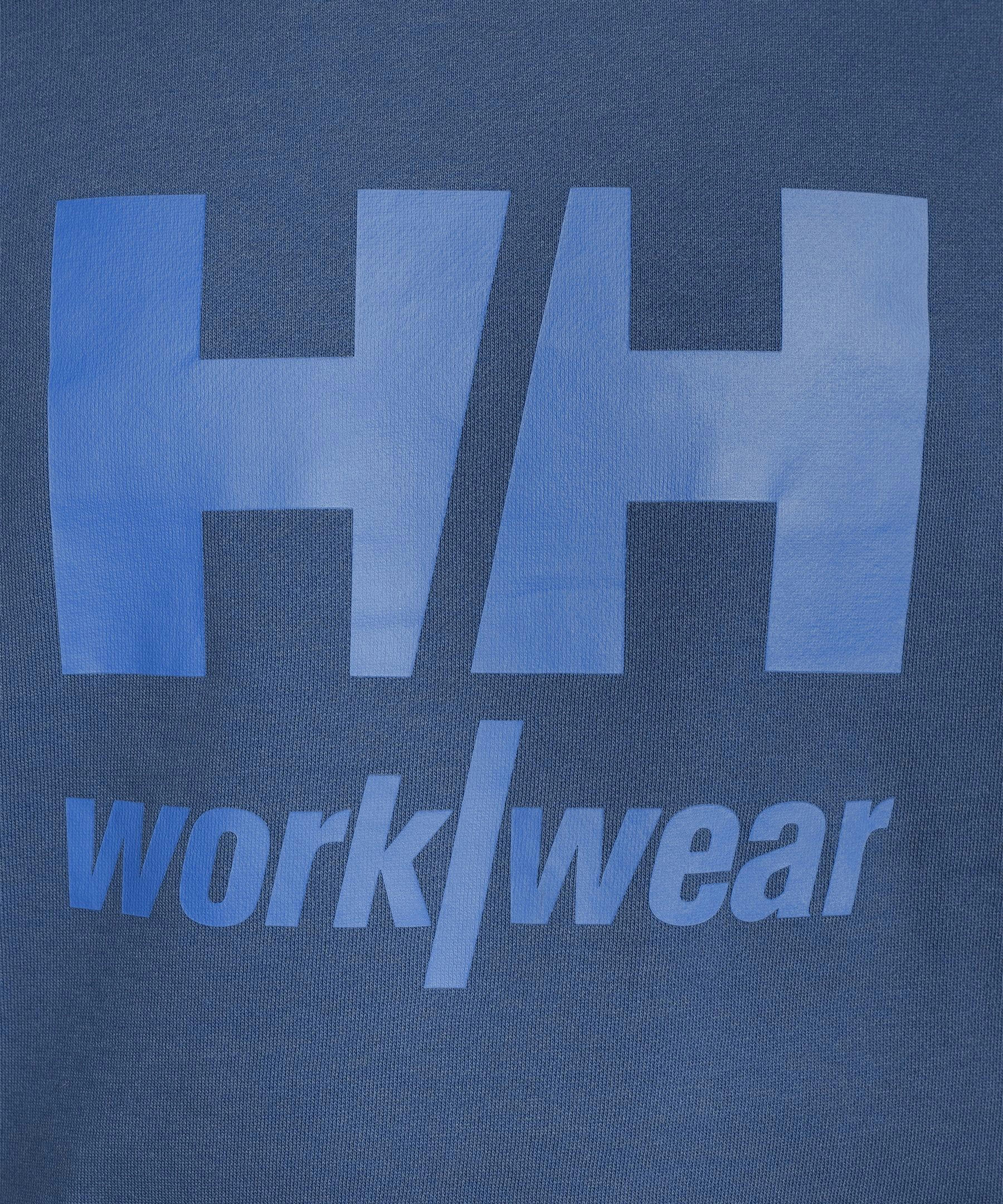 Helly Hansen Workwear Men's Sleeve Logo Hooded Sweatshirt