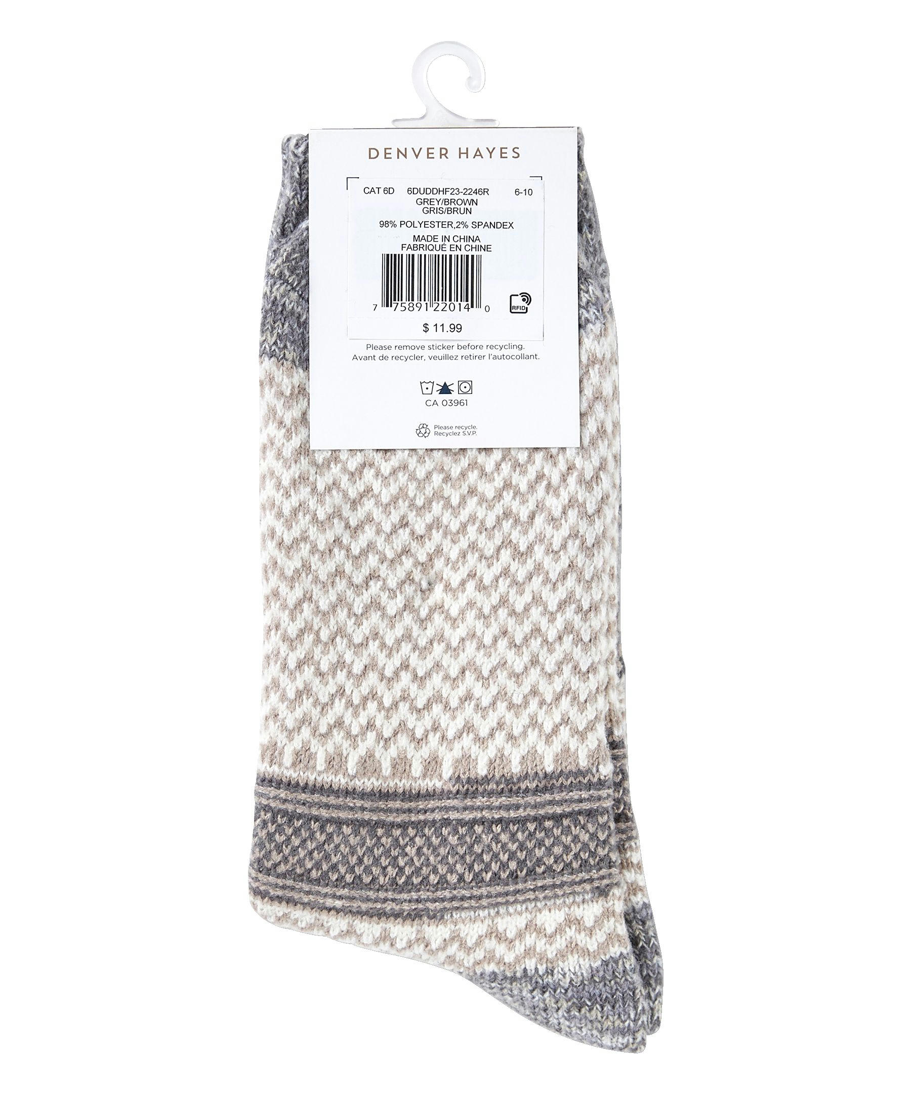 Denver Hayes Women's Super Soft Crew Socks