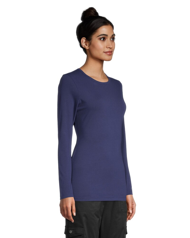 HEALTH PRO Women's Crewneck Long Sleeve Underscrub Shirt