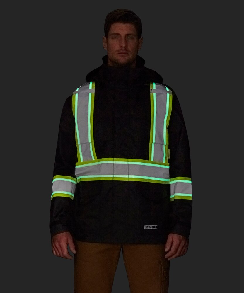 Dakota WorkPro Series Men's VizLite DT Class 1 150D Jacket