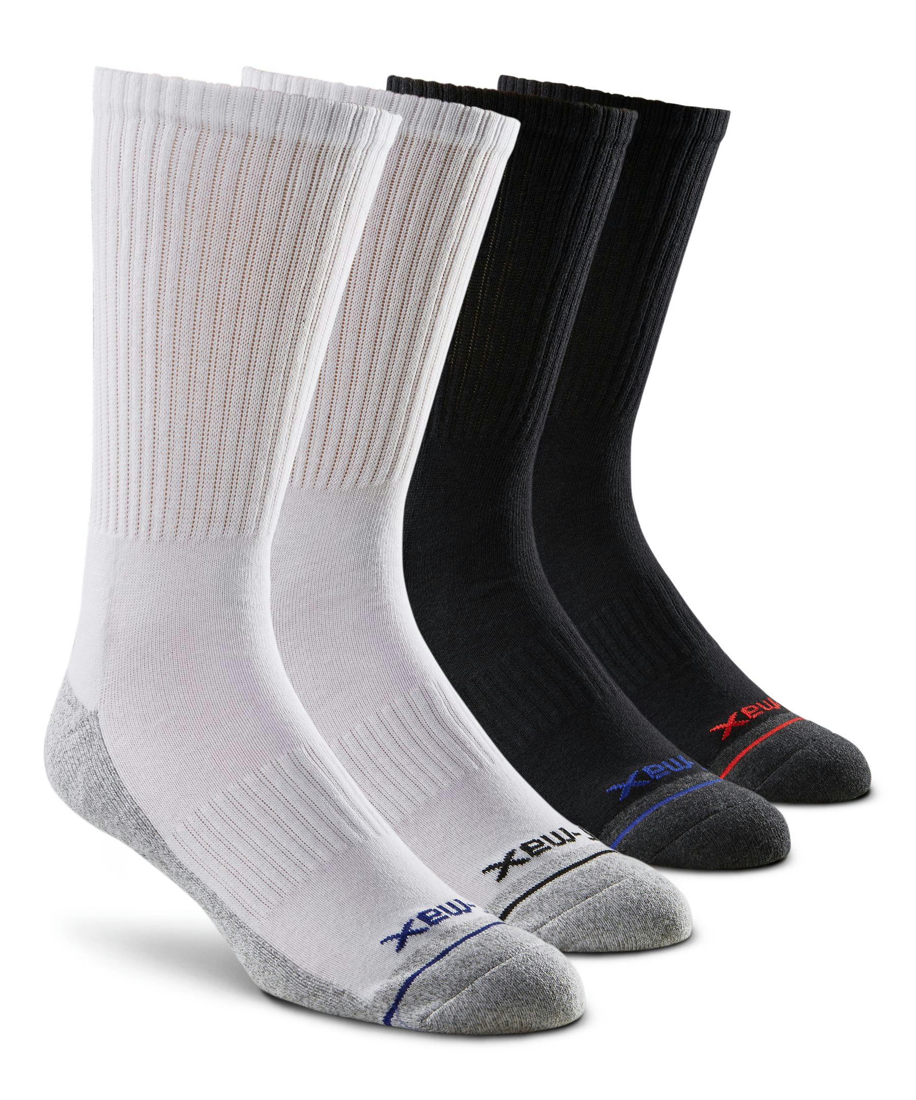 WindRiver Men's T-Max 4 Pack Sport Socks