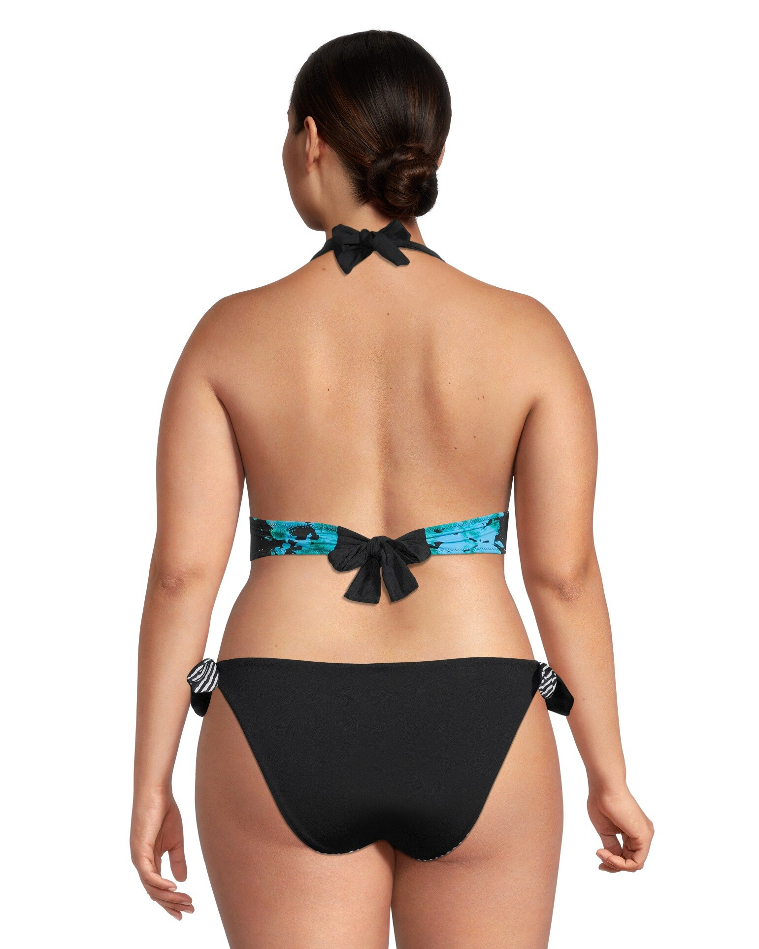 Women's Reversible Halter Bikini Swim Top