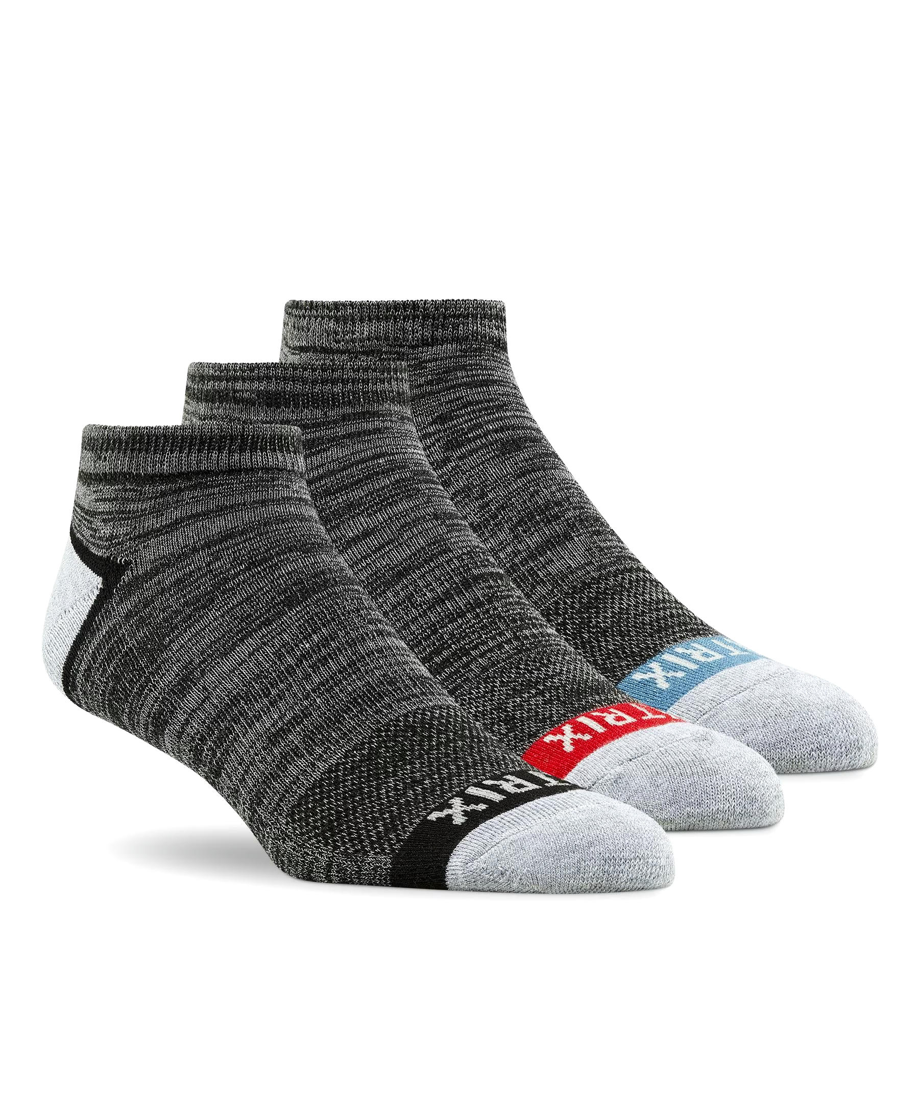Matrix Men's BOGO Low Cut Sport Socks, 3 Pack