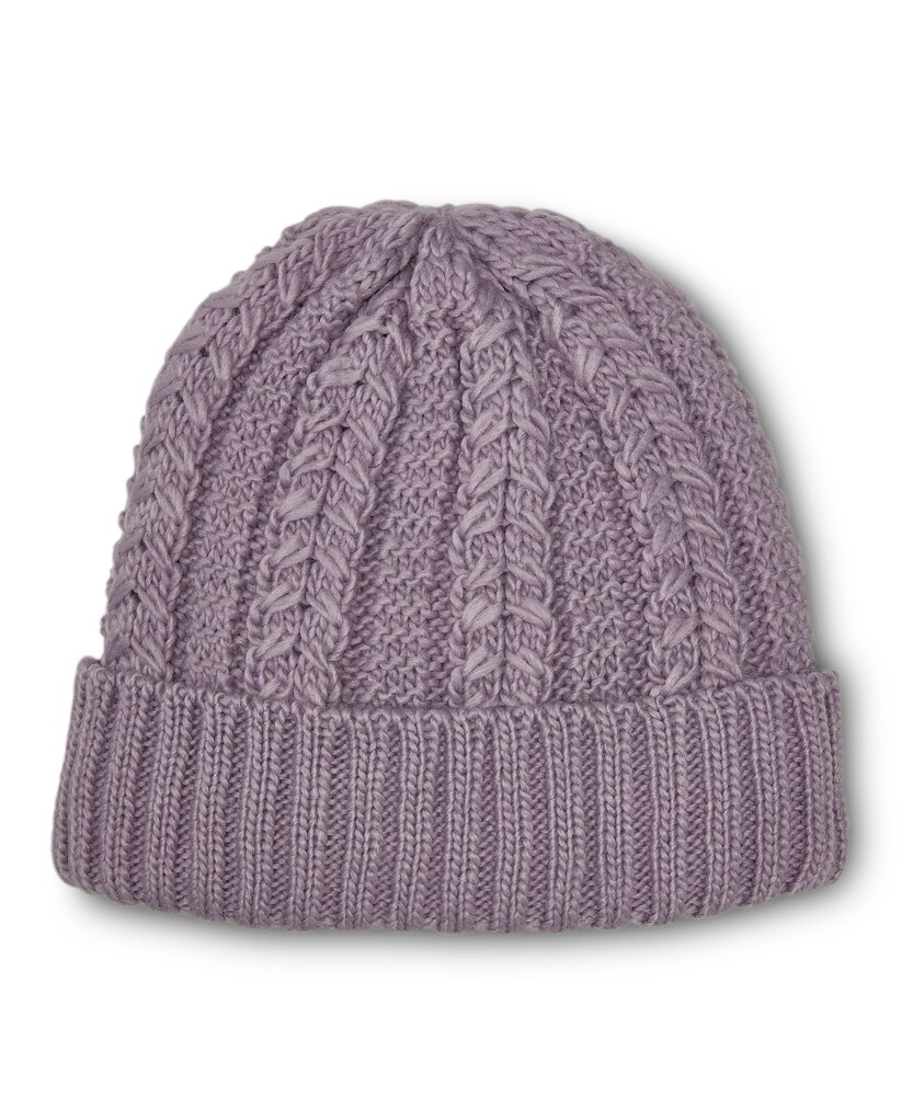 Denver Hayes Women's Textured Cable Fleece Lined Toque