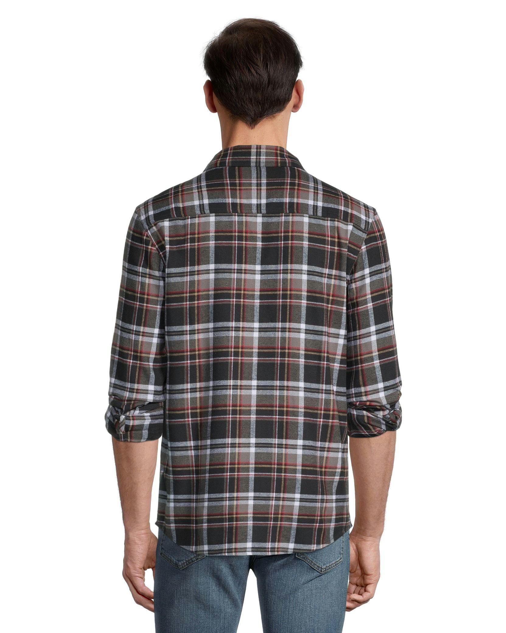 Boston Traders Men's Classic Plaid Flannel Shirt