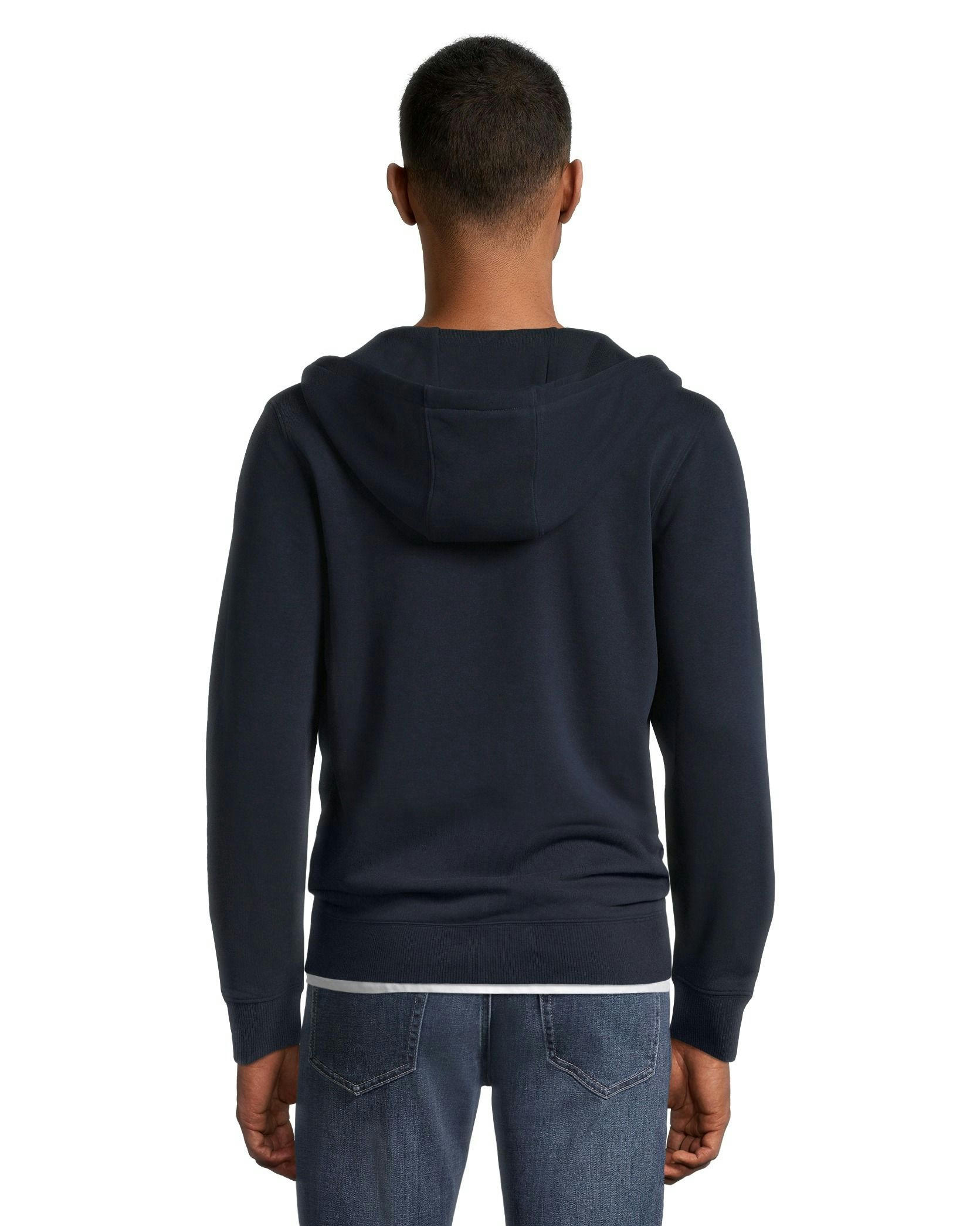 Denver Hayes Men's Fleece Long Sleeve Full Zip Kangaroo Pocket Hoodie