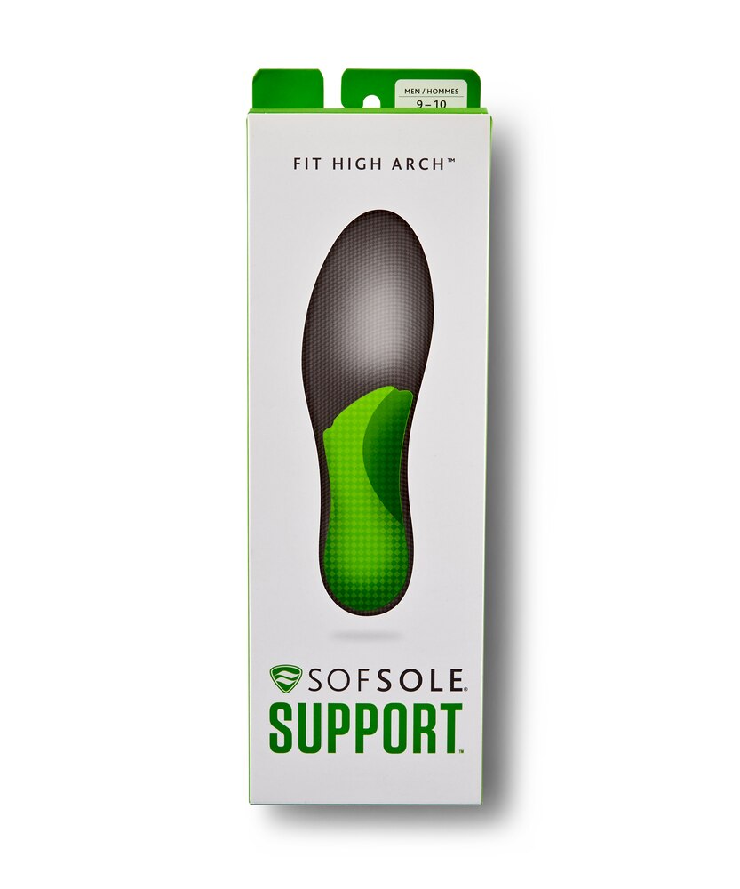 Sof Sole FIT High Arch Insoles, Shoe Inserts