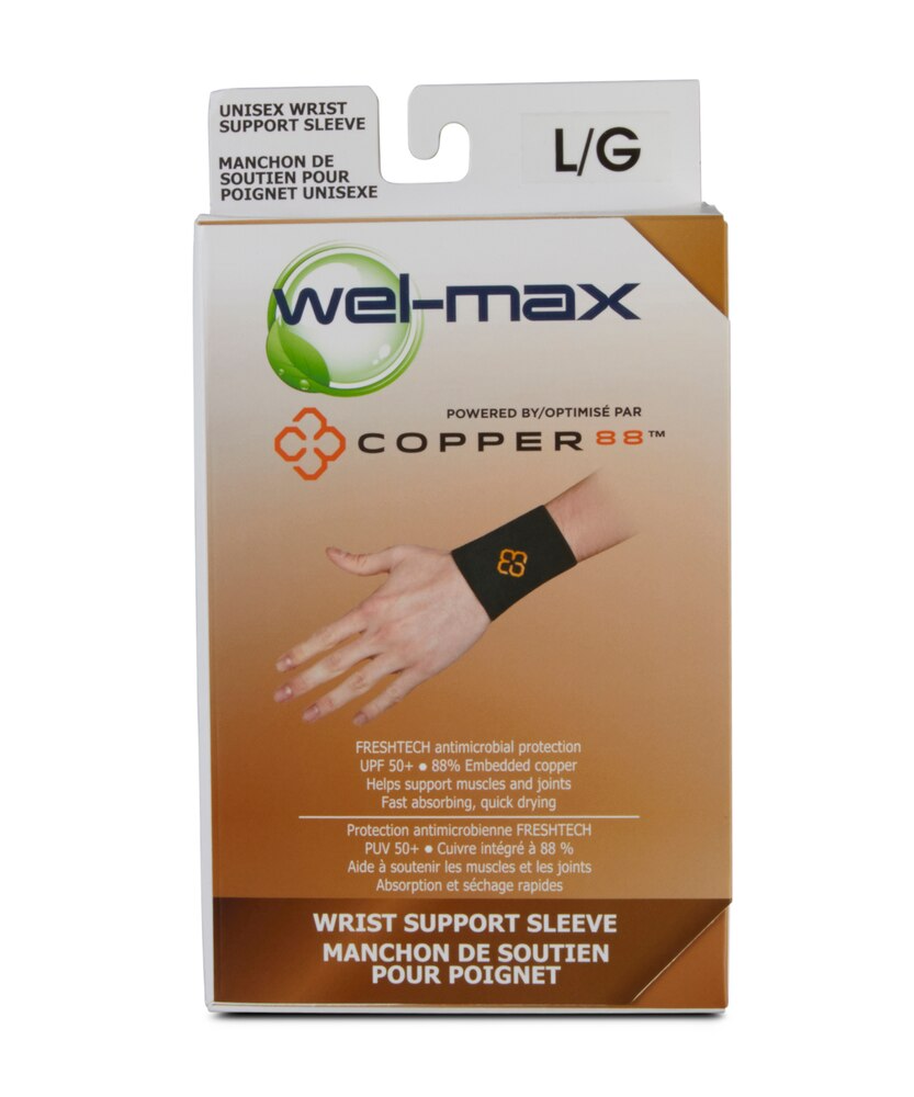 Wel-max Copper 88 Wrist Band Sleeve