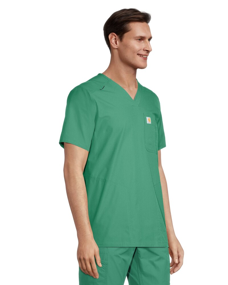 Carhartt Men's Core V-Neck Rugged Flex Scrub Top