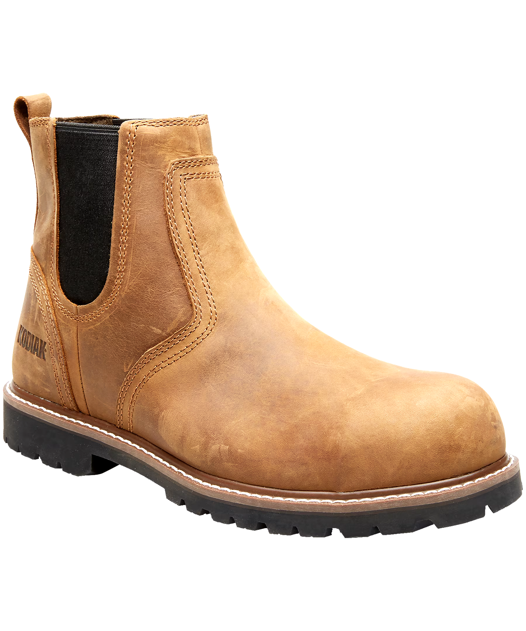 Kodiak Men's 6 Inch Composite Toe Composite Plate Mckinney Chelsea Work Boots