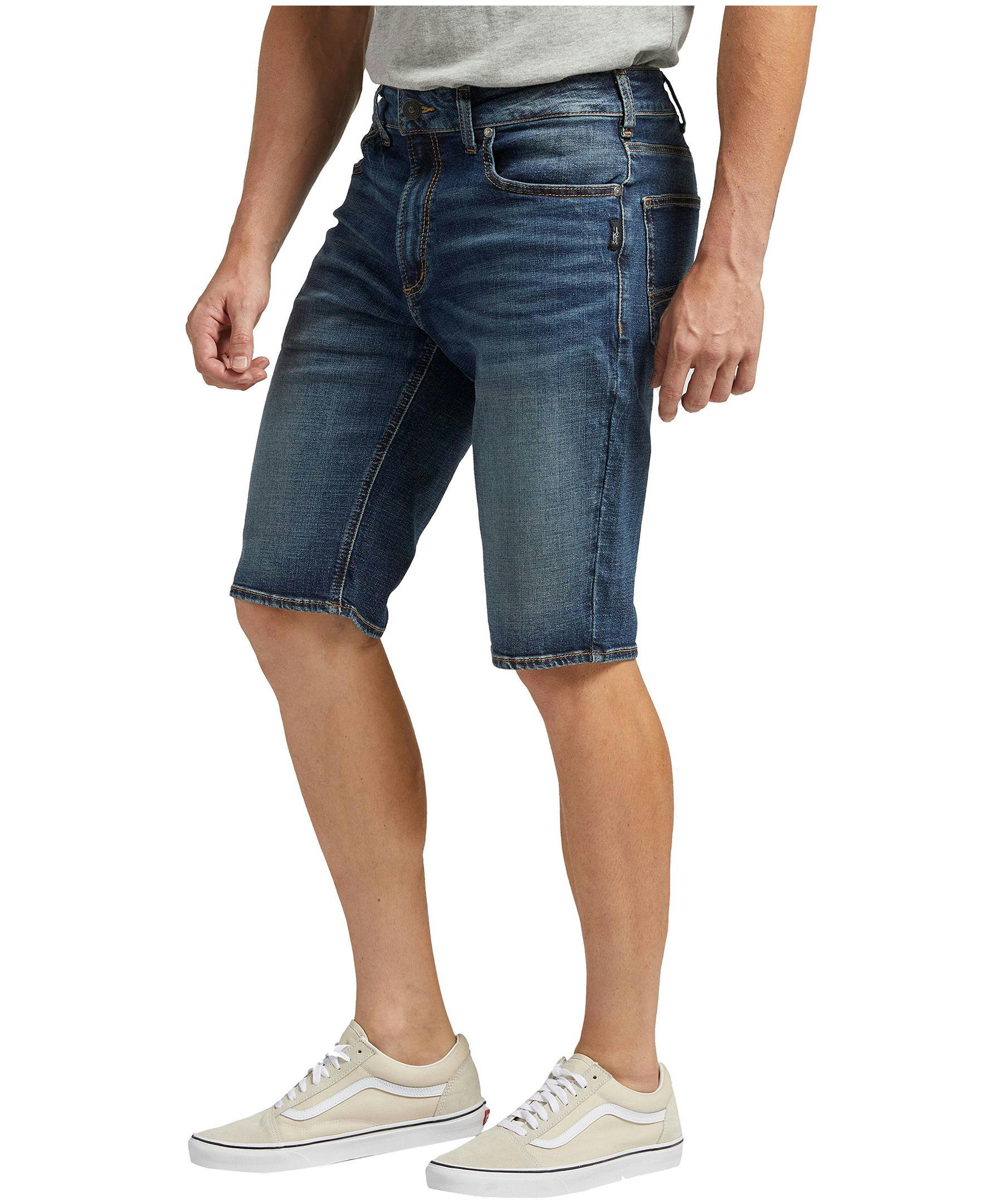 Silver Men's Grayson Mid Rise Shorts