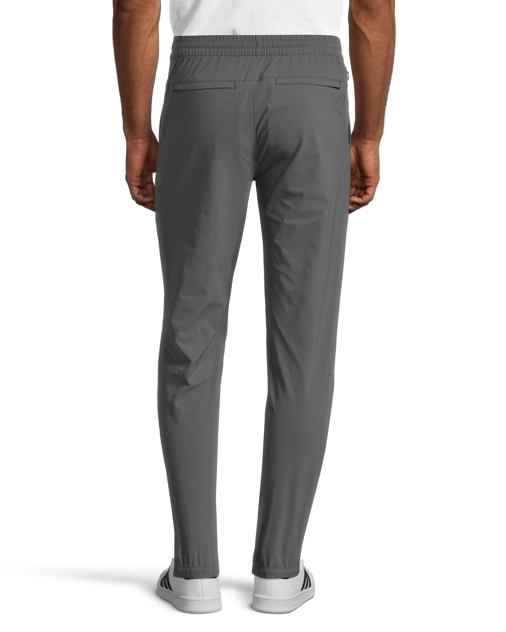 Denver Hayes Men's Comfort Dry Slim Fit Pull-On Hybrid Pants