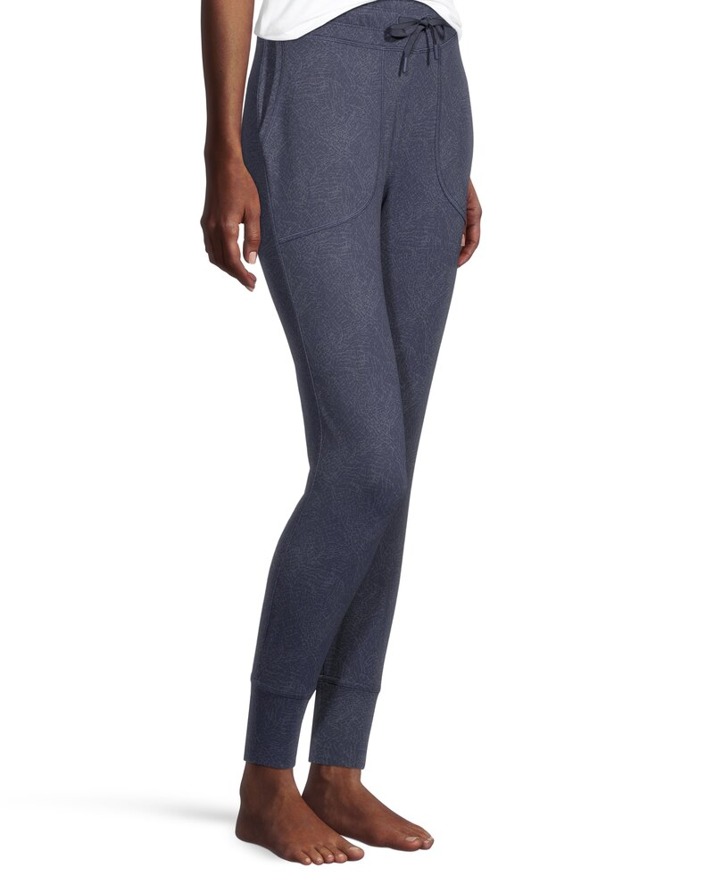 Shambhala Women's Mid Rise Live-In Comfort Fitted Jogger Pants