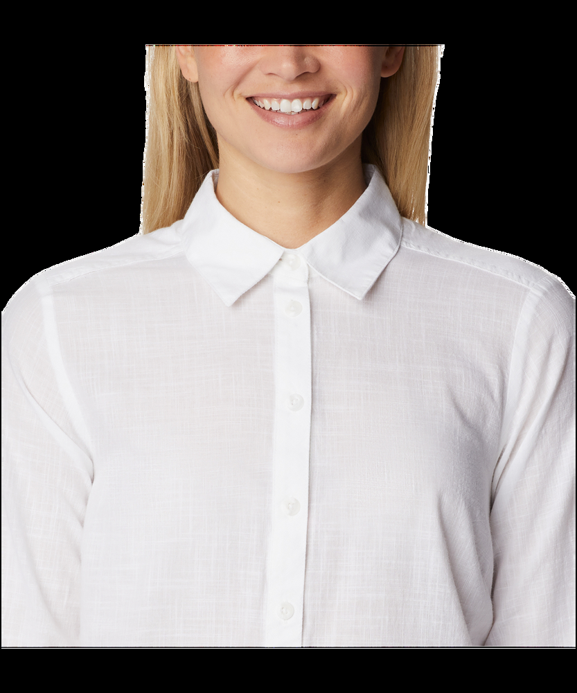 Columbia Women's Camp Henry II Cotton Long Sleeve Tunic Top