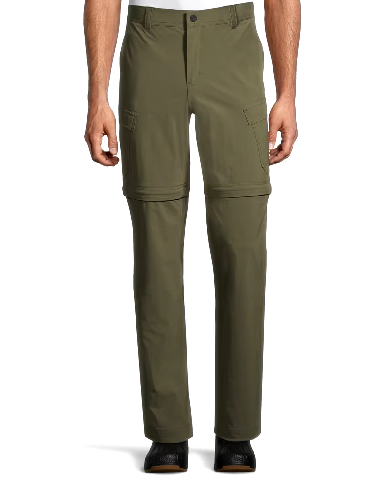 WindRiver Men's Tick and Mosquito Repellent UV Blocker Zip Off Pants