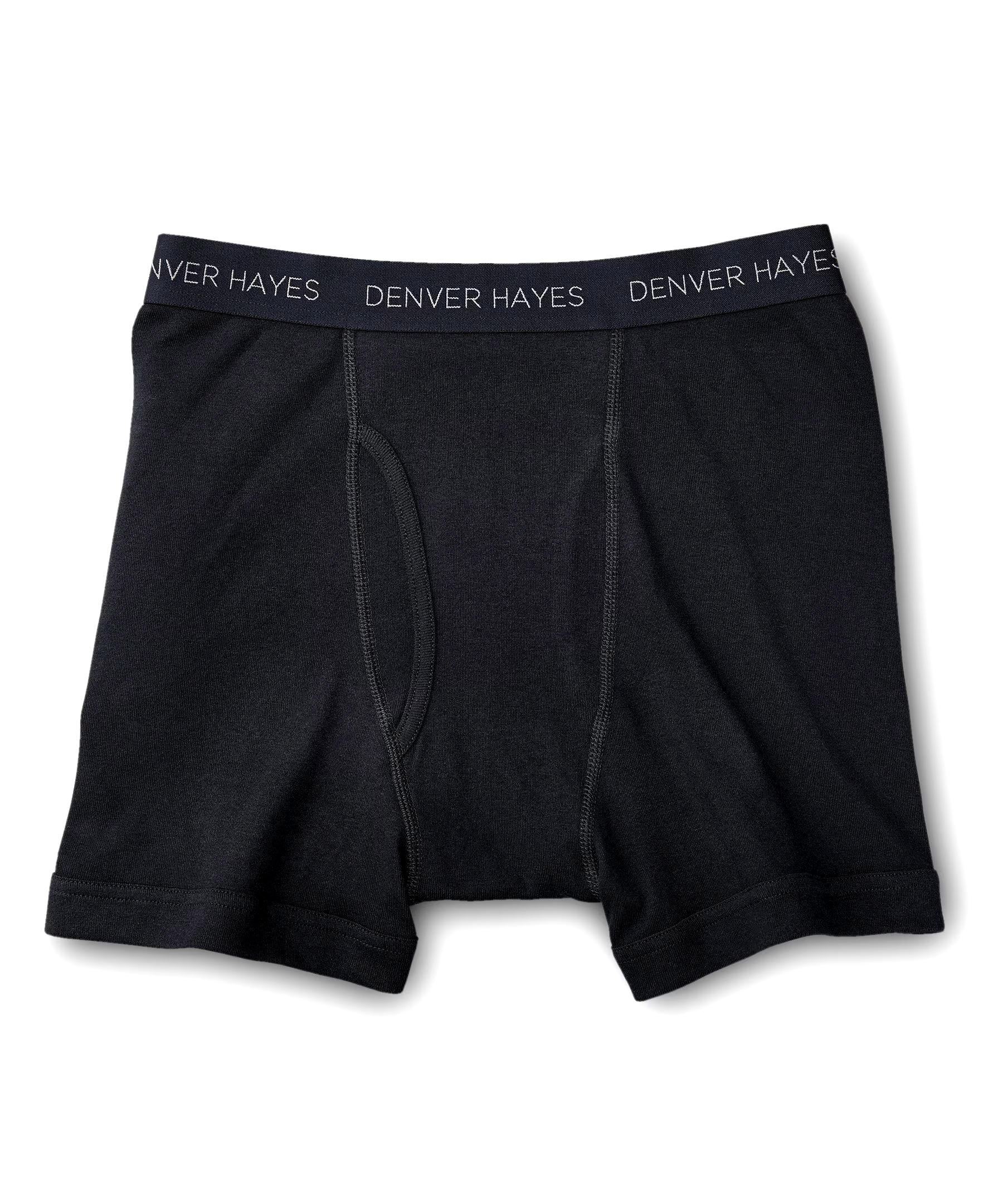 Denver Hayes Men's 3 Pack Underwear Classic Boxer Briefs