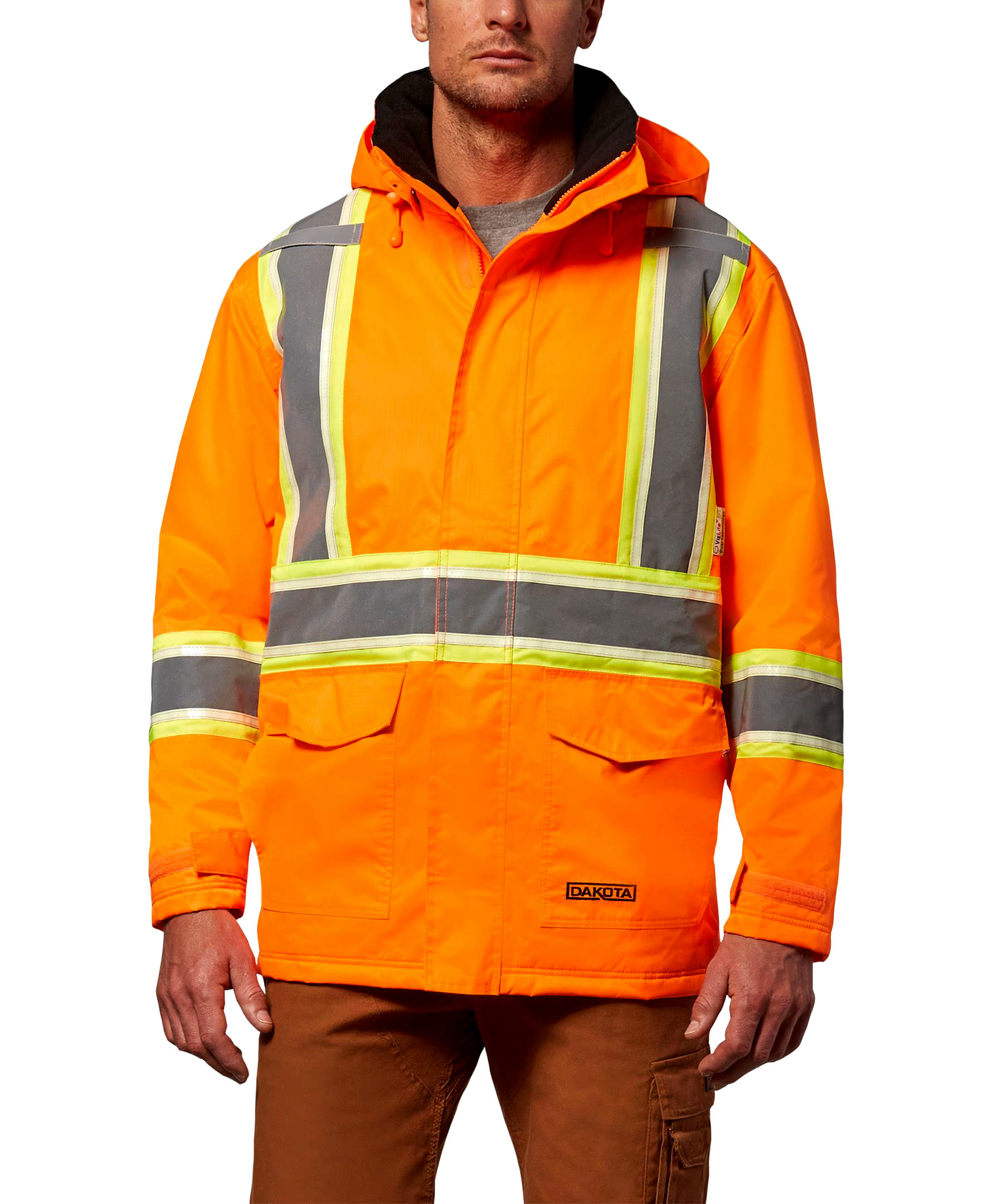 Dakota WorkPro Series Men's VizLite DT Class 2 T-Max Lined 150D Jacket