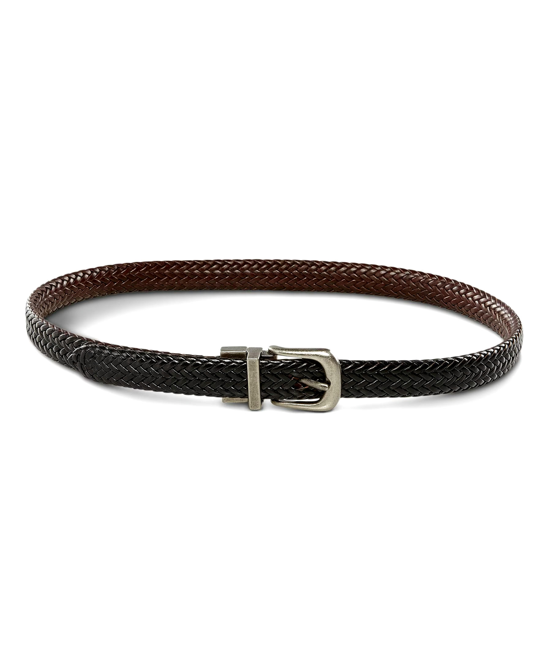 Denver Hayes Women's 3/4-Inch Braided Reversible Belt