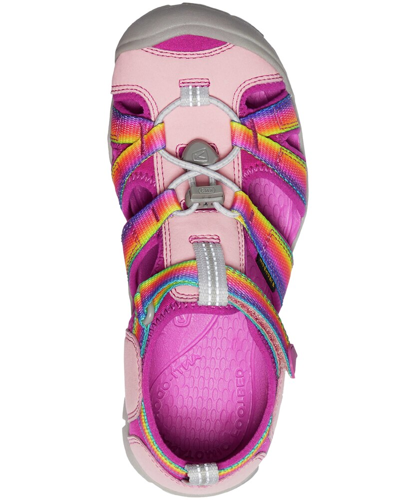 Keen Canada Outdoor Youth Seacamp II CNX-Y Sandals - Rainbow/Festival Fuchsia