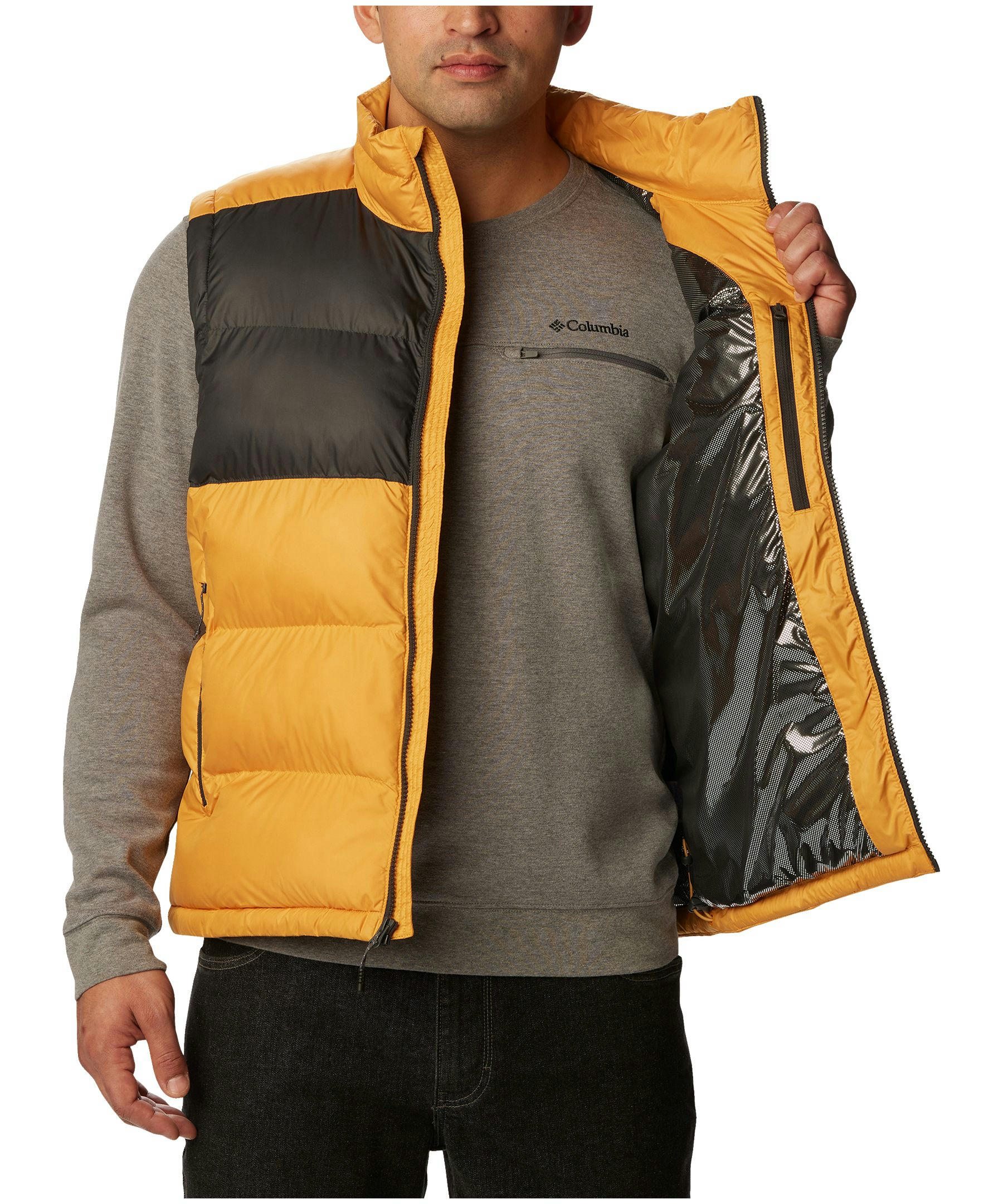 Columbia Men's Pike Lake II Omni-Heat Water Repellent Insulated Puffer Vest