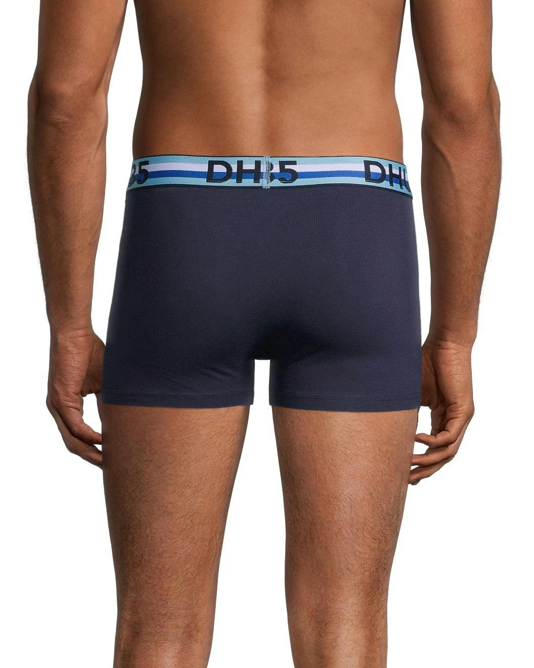 Denver Hayes Men's 3 Pack Fashion Cotton Stretch Elastic BOXER Brief Underwear