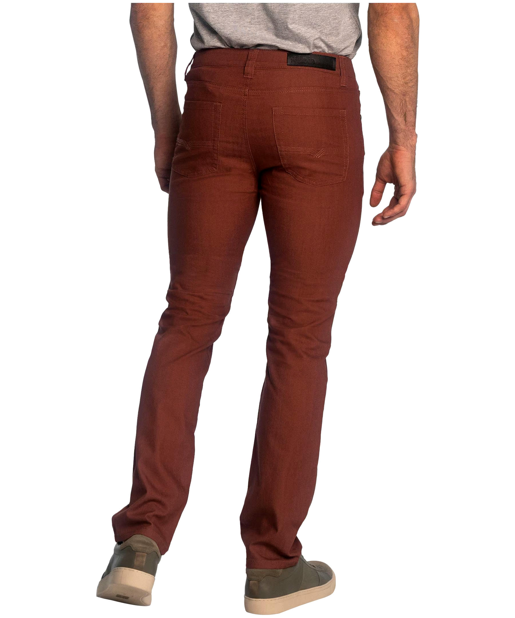 Lois Men's Brad Stretch Slub Slim Fit Pants