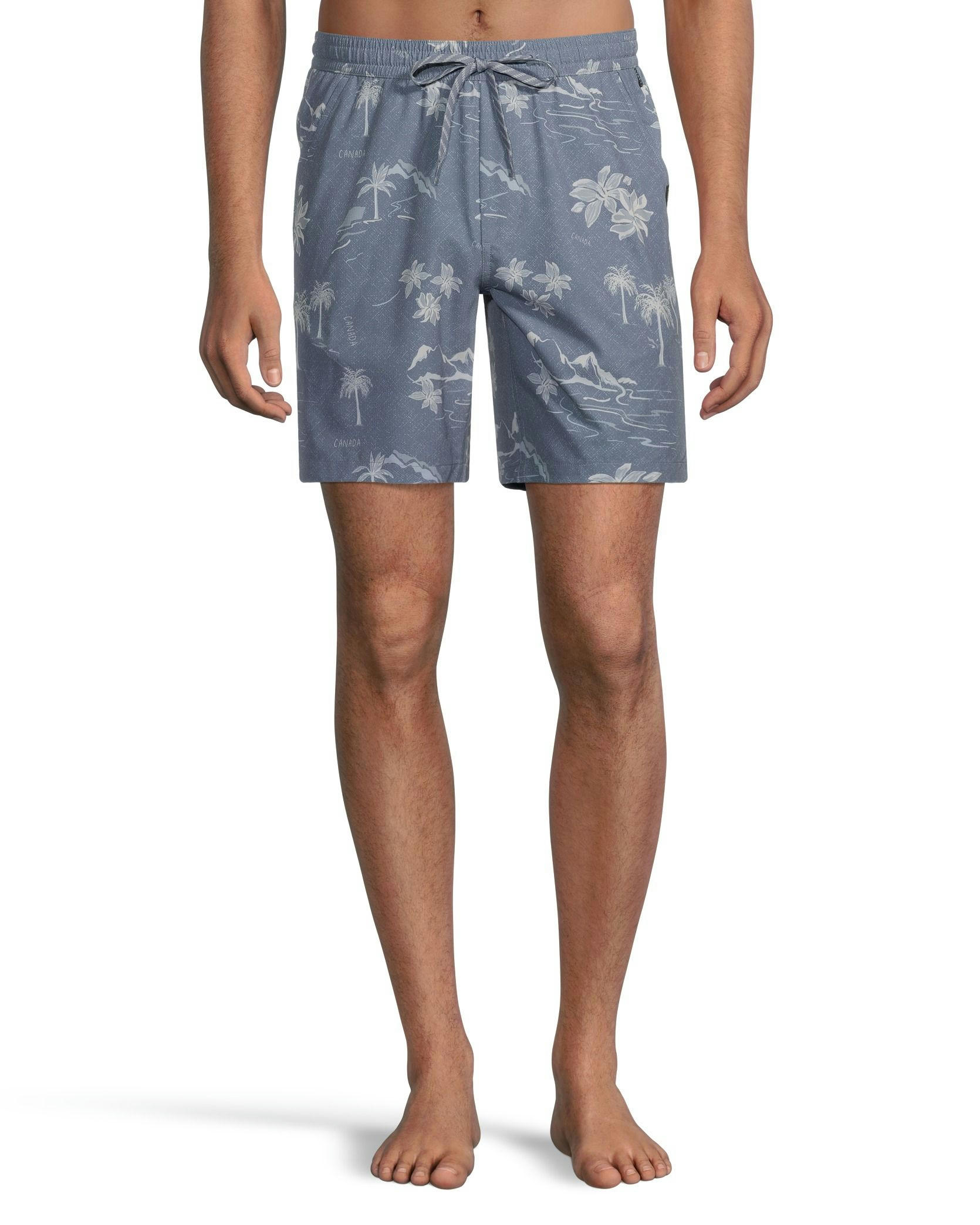 Men's Mid Rise Quick Dry Hybrid Volley Shorts