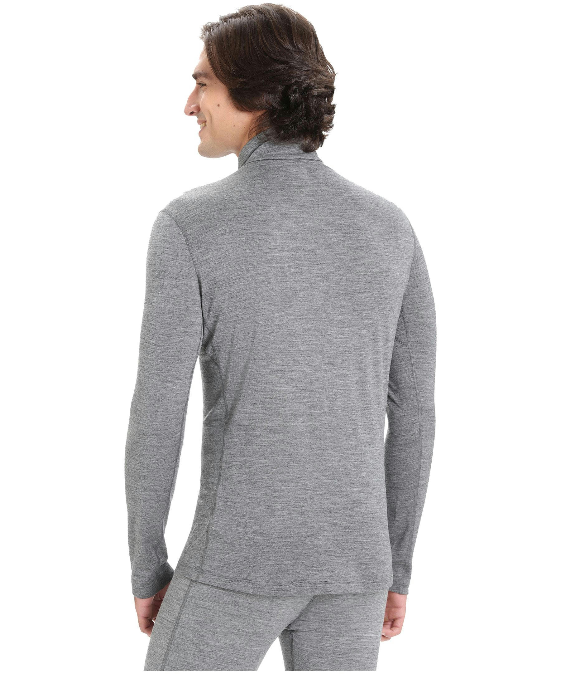 Icebreaker Men's 200 Oasis Long Sleeve Half Zip Base Layer Top