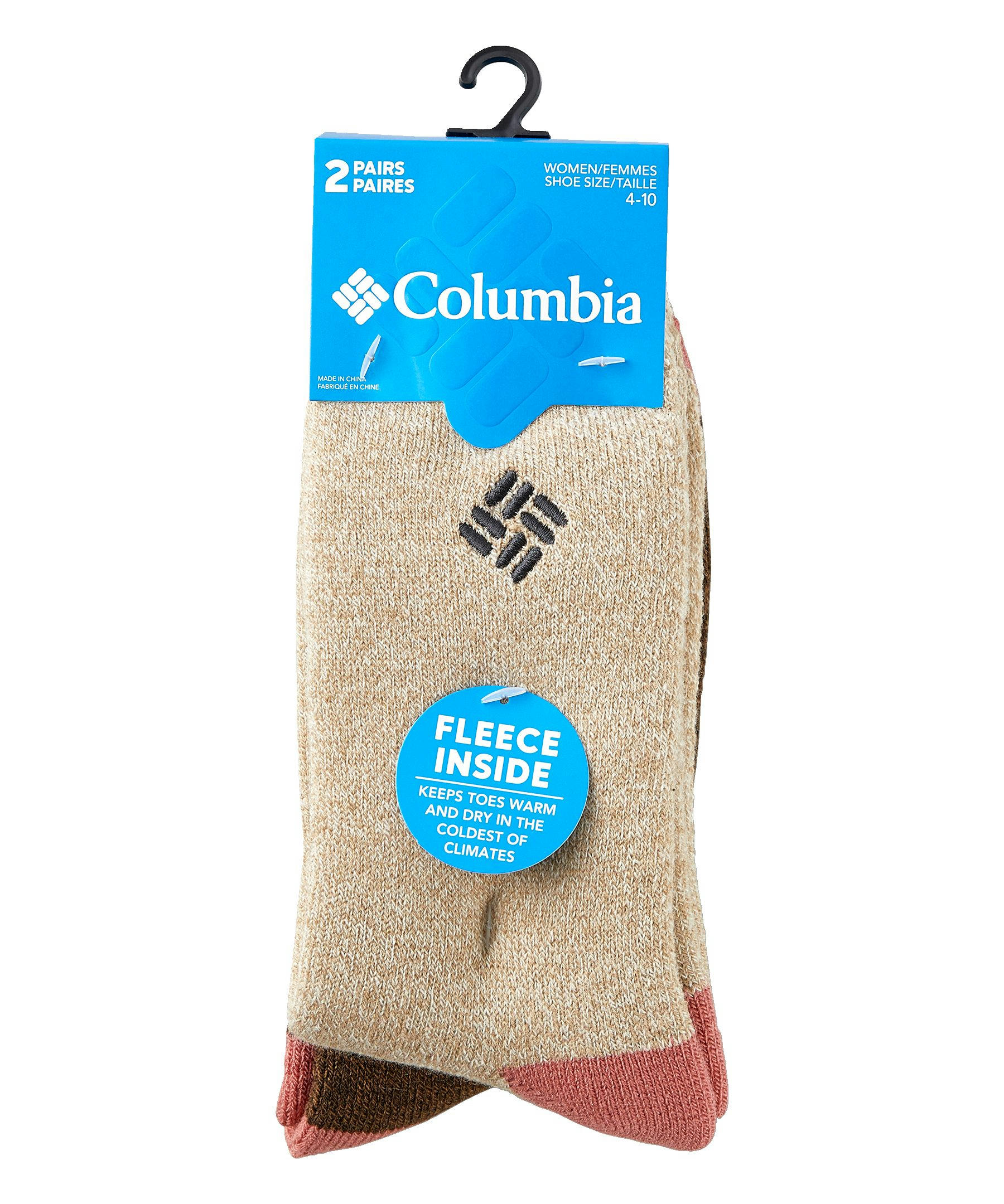 Women's Mid Weight Thermal Basic Crew Socks