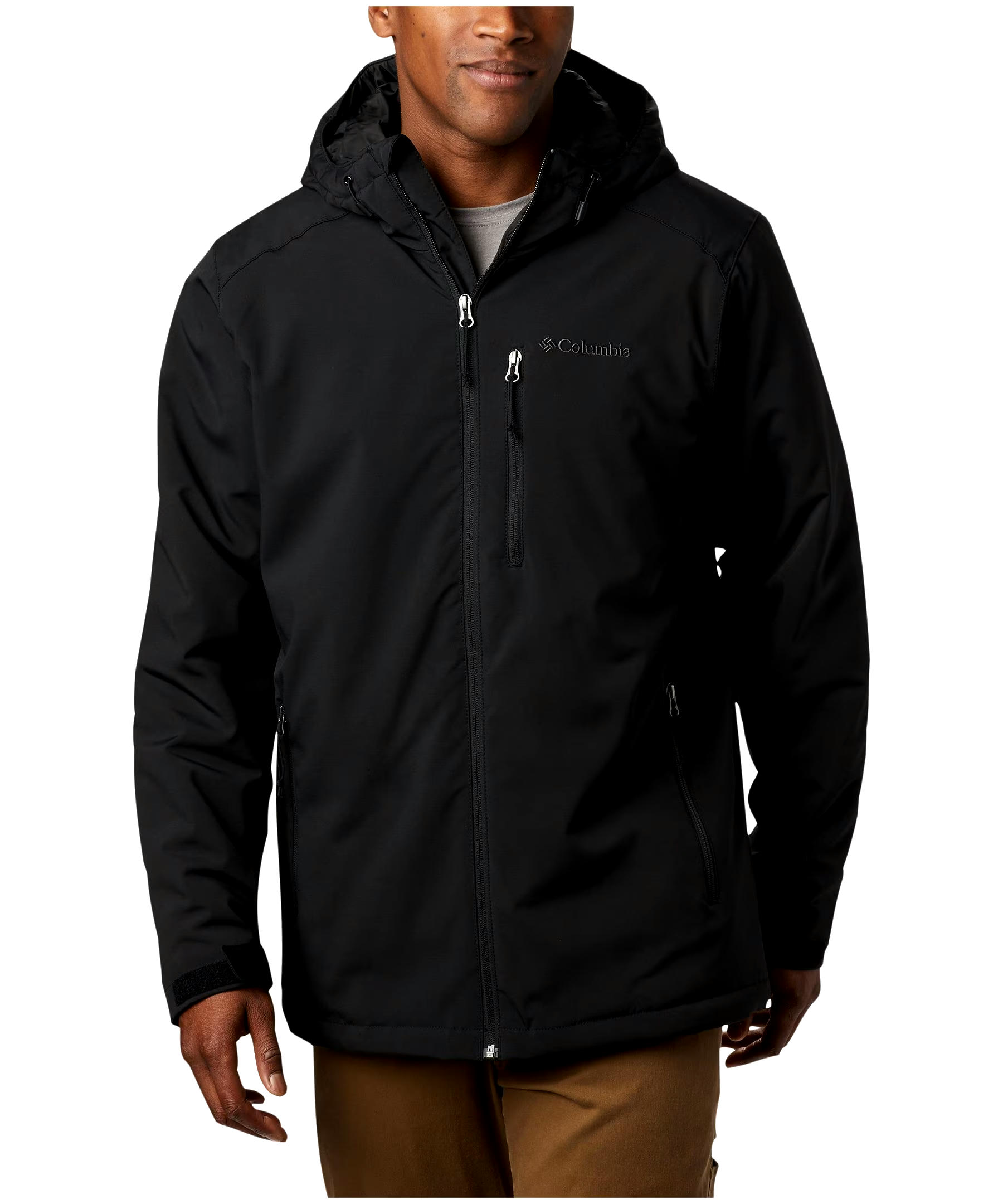 Columbia Men's Gate Racer Water Resistant Hooded Insulated Softshell Jacket