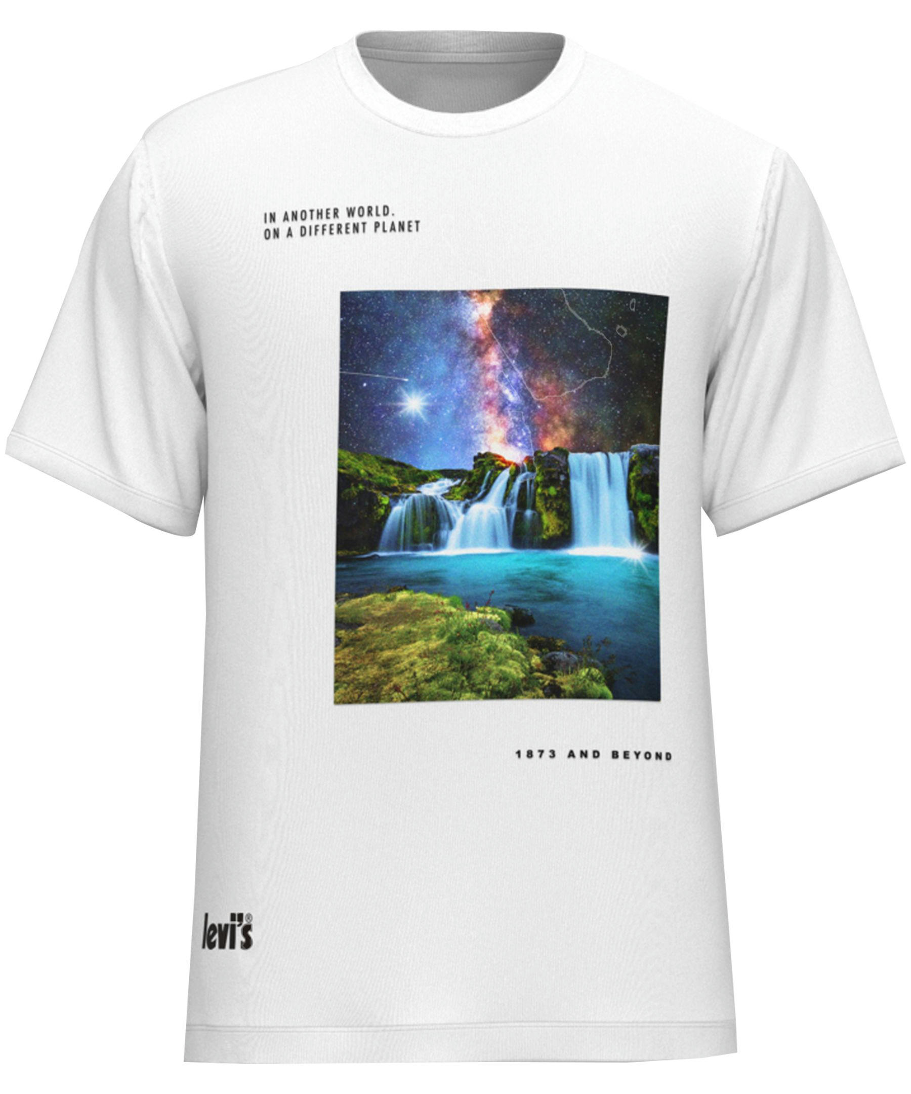 Levi's Men's Standard Fit Short Sleeve Different Planet Graphic T Shirt