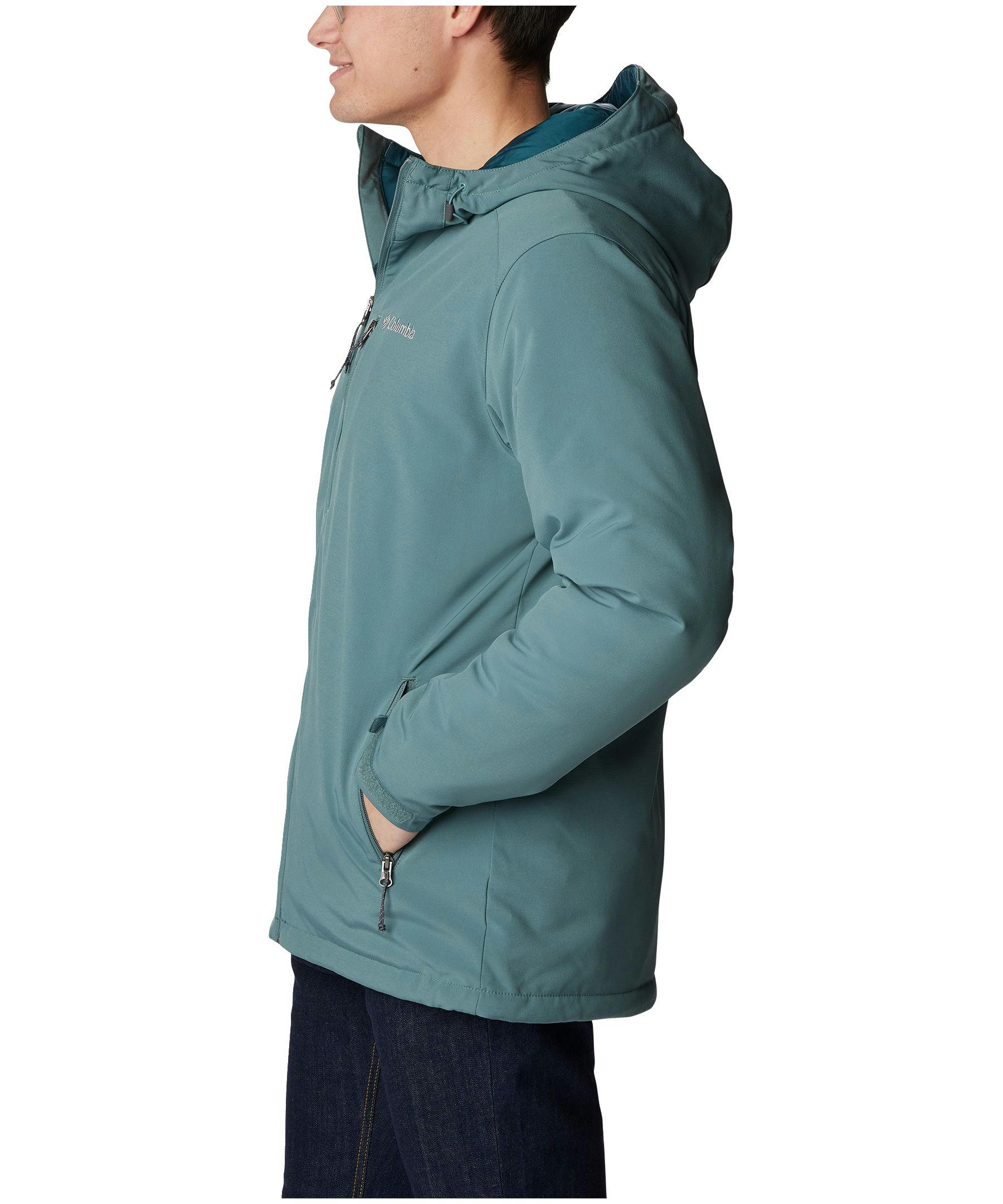 Columbia Men's Gate Racer Water Resistant Hooded Insulated Softshell Jacket