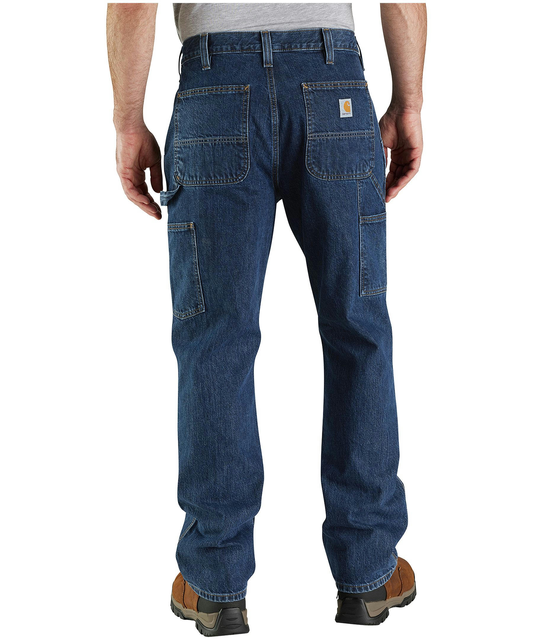 Carhartt Men's Utility Loose Fit Double Front Logger Jeans