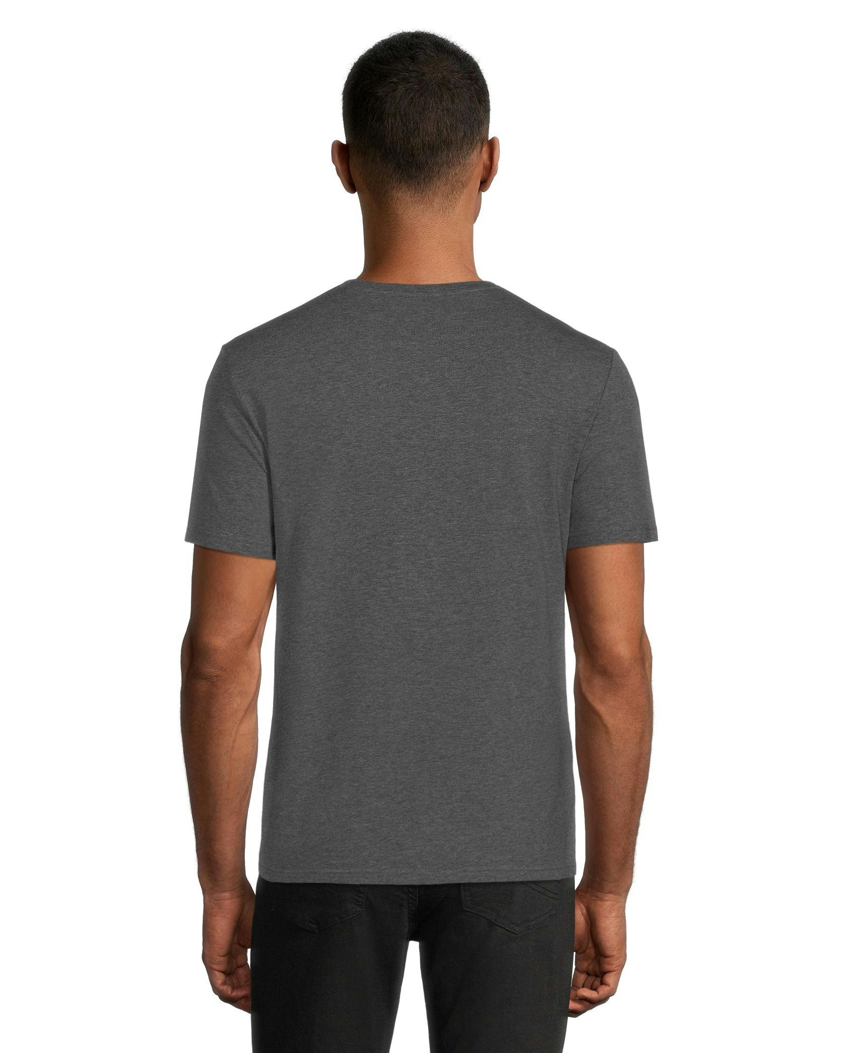 Denver Hayes Men's Stretch Modern Fit Crewneck T Shirt