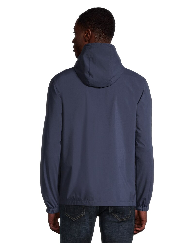 Denver Hayes Men's Water Repellent Hyper-Dri 1 Carlton Attached Hood Jacket