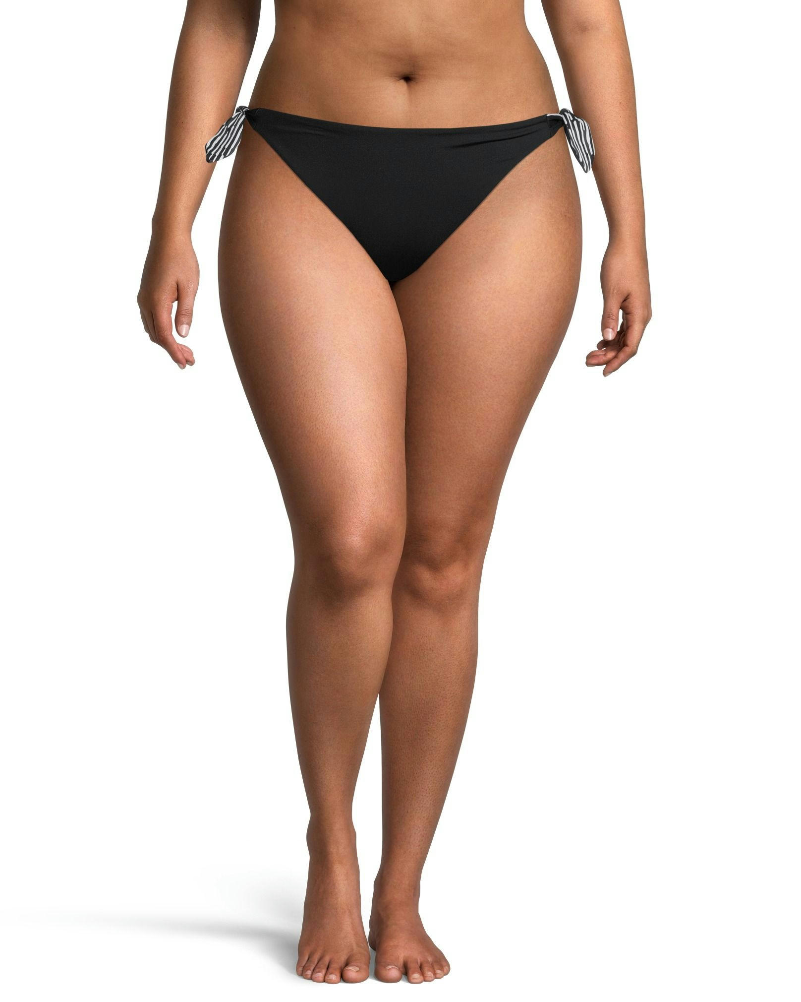 Women's Side Tie Reversible Bikini Swim Bottom