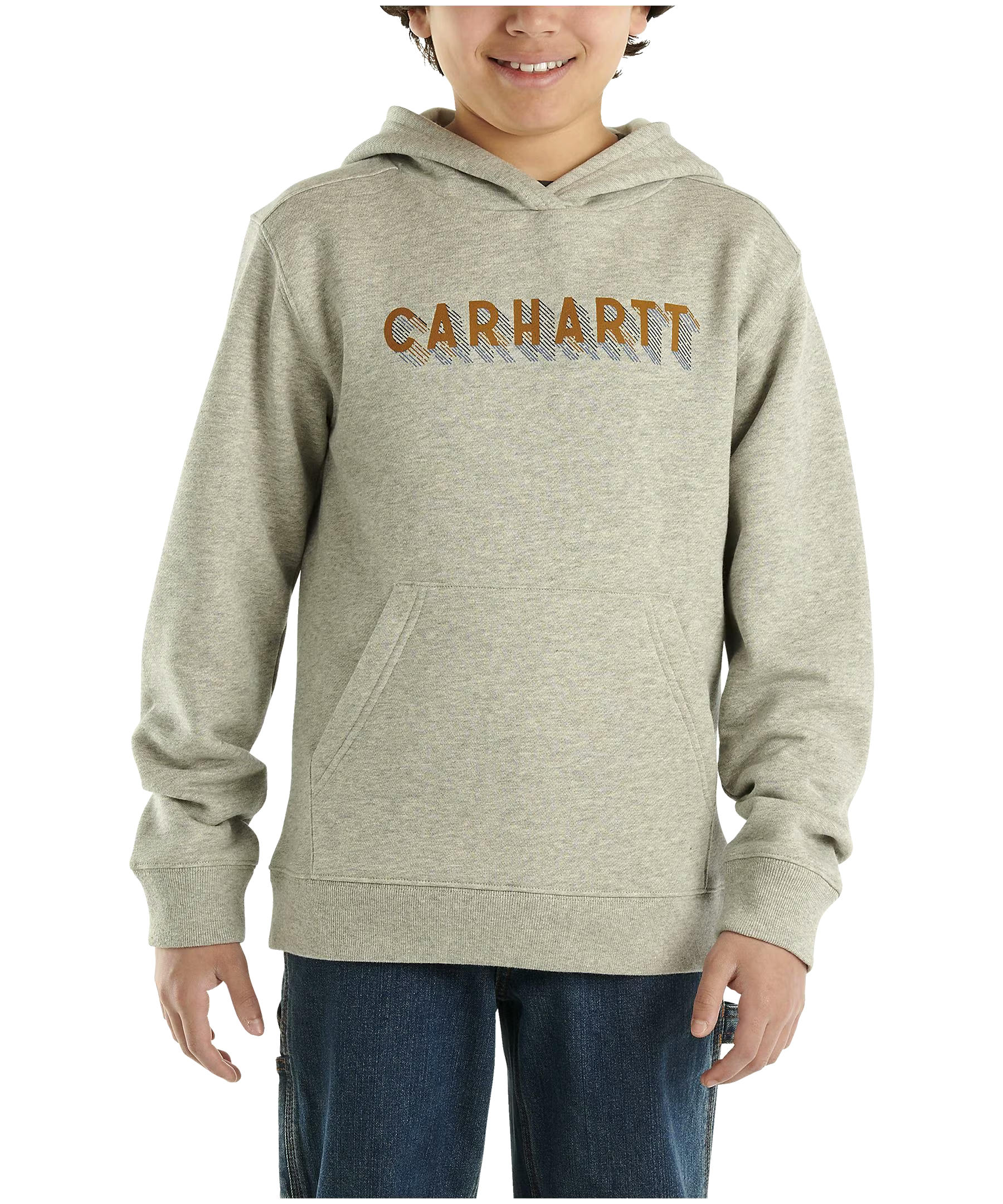 Carhartt Kids' Unisex Graphic Fleece Lined Pullover Hoodie