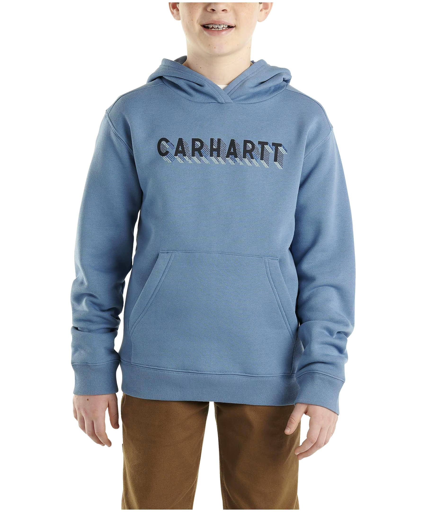 Carhartt Kids' Unisex Graphic Fleece Lined Pullover Hoodie
