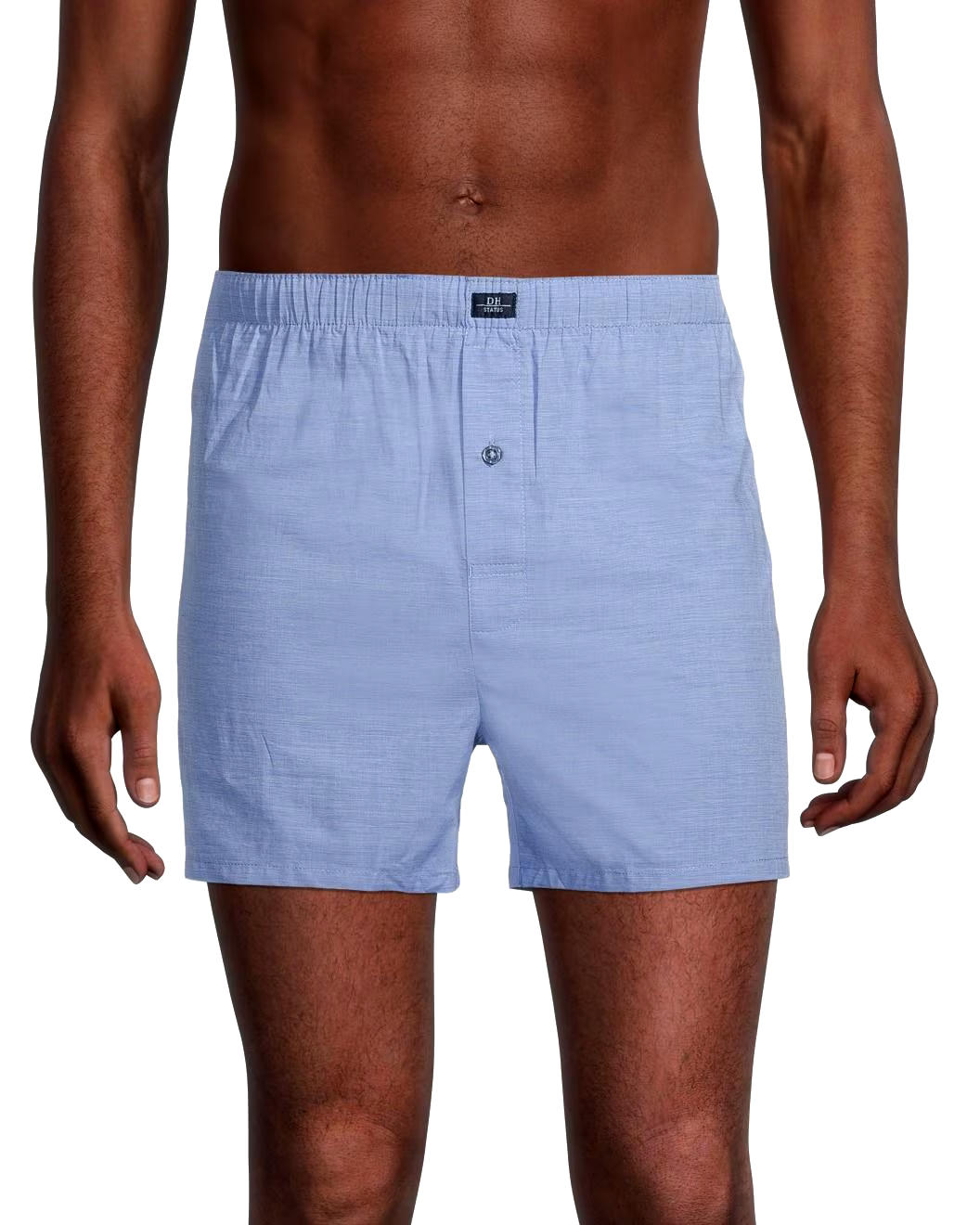 Denver Hayes Men's 2 Pack Woven Boxer