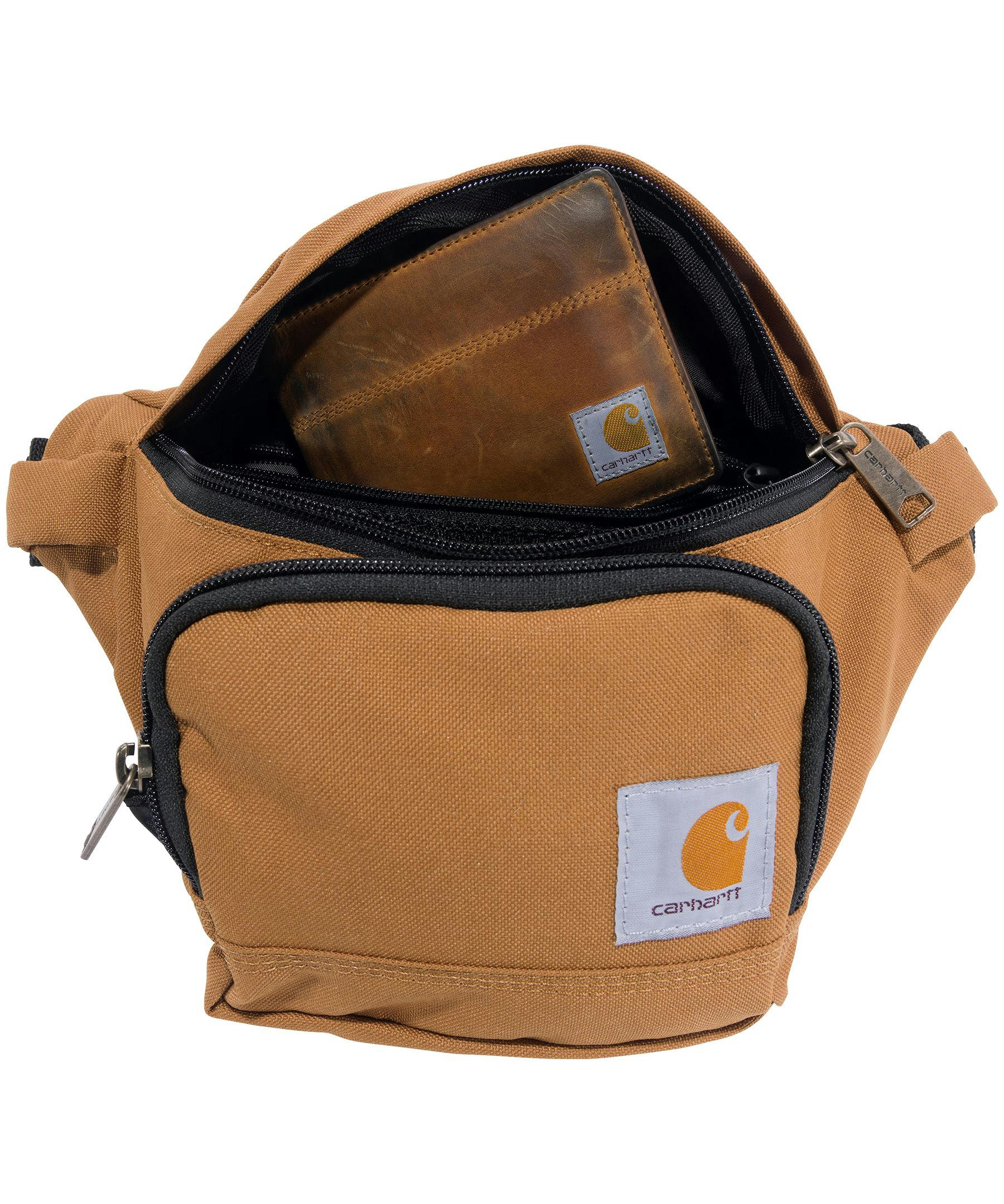 Carhartt Rain Defender Water Repellent Dual Pocket Fanny Waist Pack - Carhartt Brown