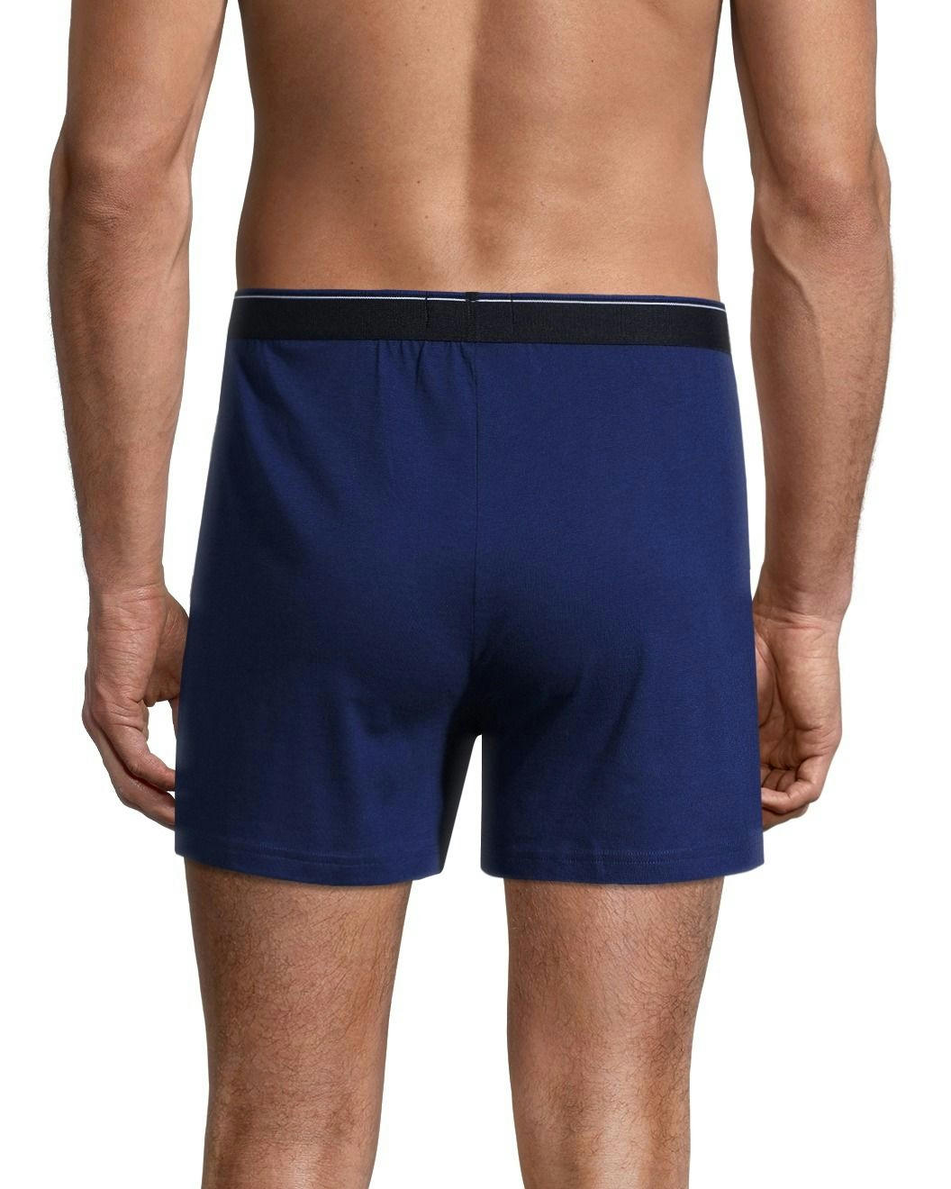 Denver Hayes Men's 2 Pack Yarn Dye Loose Fit Boxer Briefs