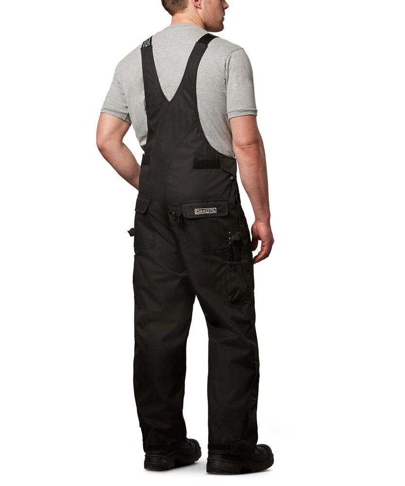 Dakota WorkPro Series Men's 600D Waterproof Hyper-Dri 3 T-Max Insulated Polyester Bib Overalls