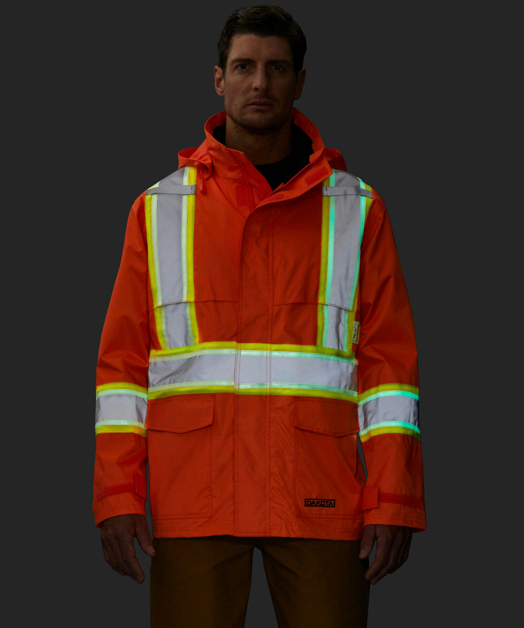 Dakota WorkPro Series Men's VizLite DT Class 2 150D Jacket