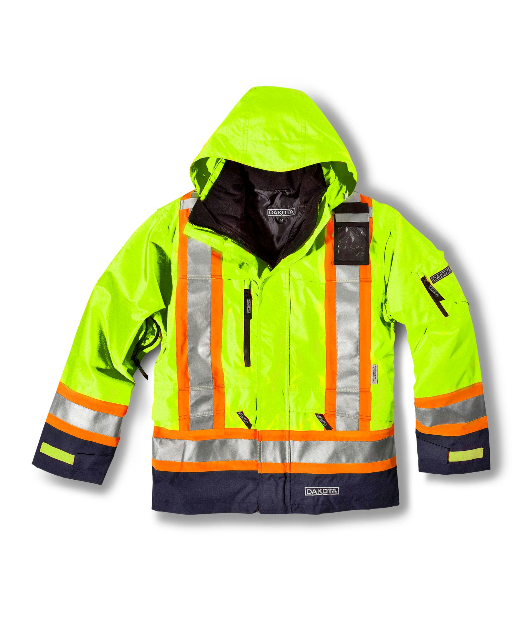 Dakota WorkPro Series Men's 3 in 1 Hi Vis Hyper-Dri 3 Waterproof T Max Jacket